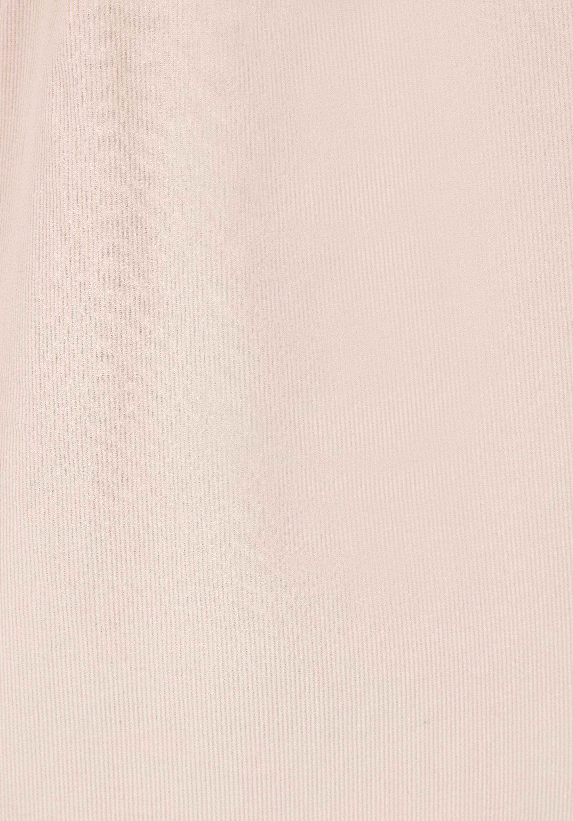 Regular Fit Shirt Neck Düz Kadın Bej Uzun Kol Gömlek