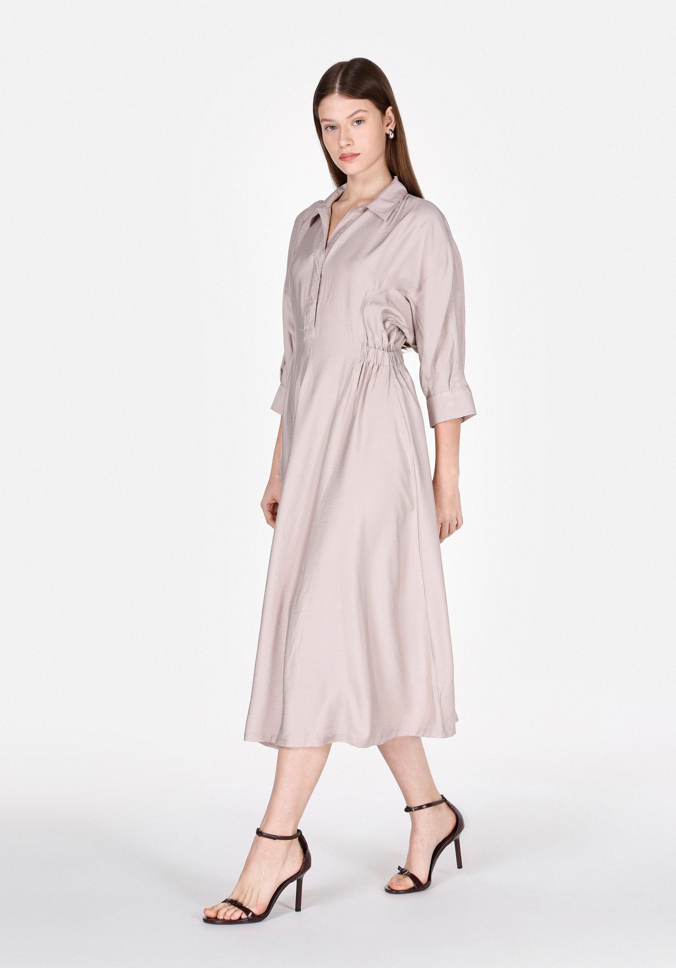 Regular Fit  Kadın Vizon  Elbise