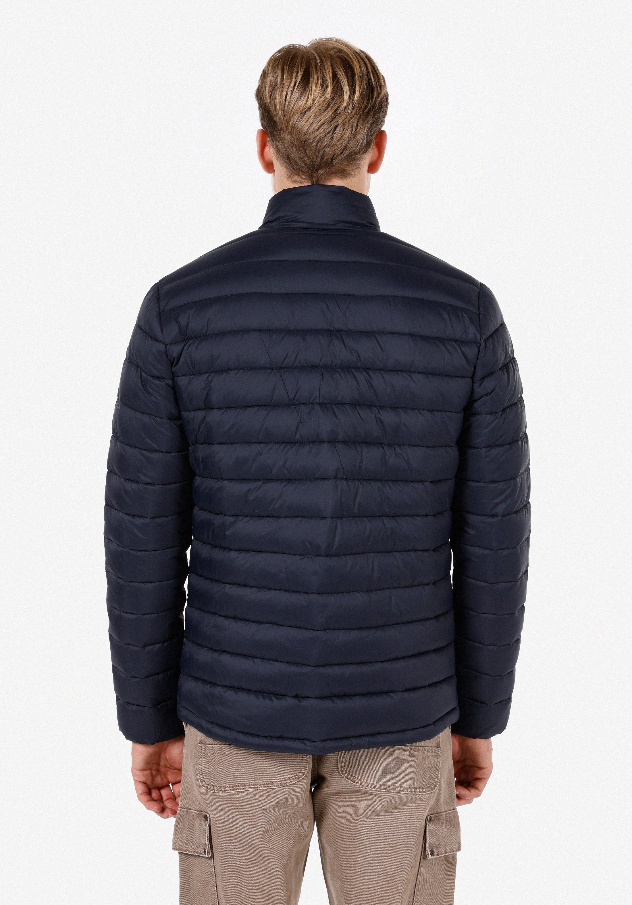 Slim Fit     Erkek Lacivert Mont