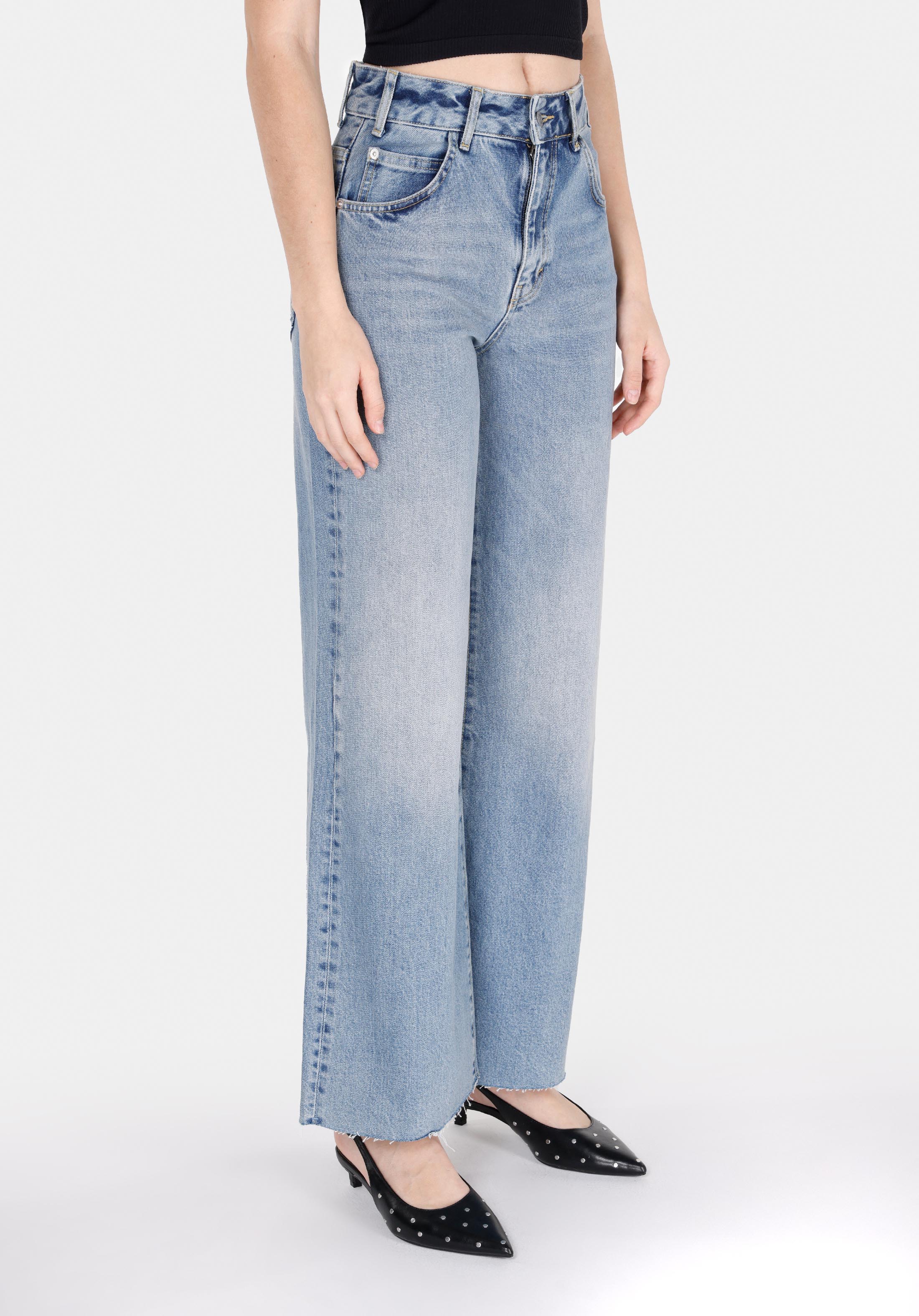 Regular Fit   Kadın Denim Jean Pantolon