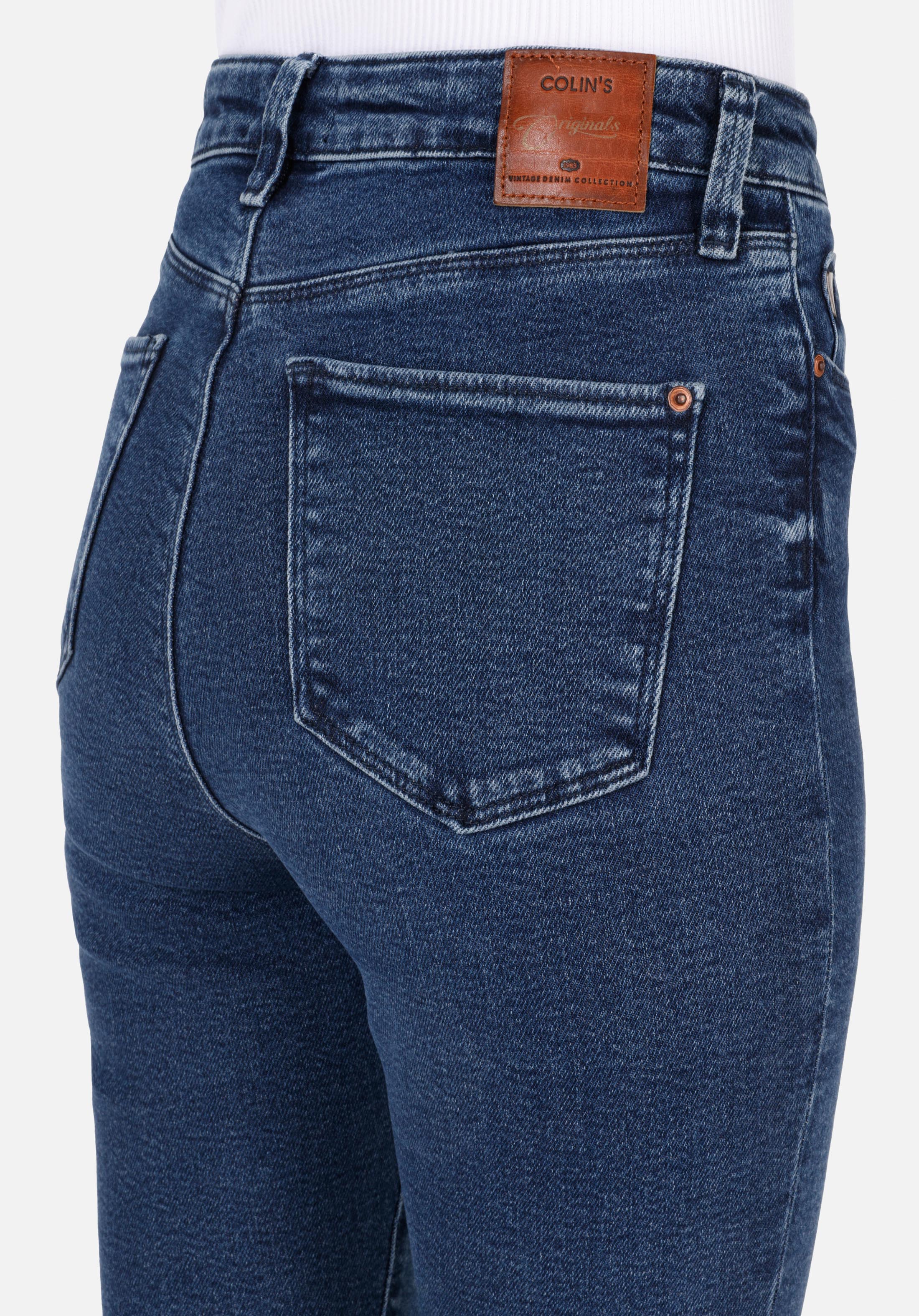 Skinny Fit   Kadın İndigo Jean Pantolon