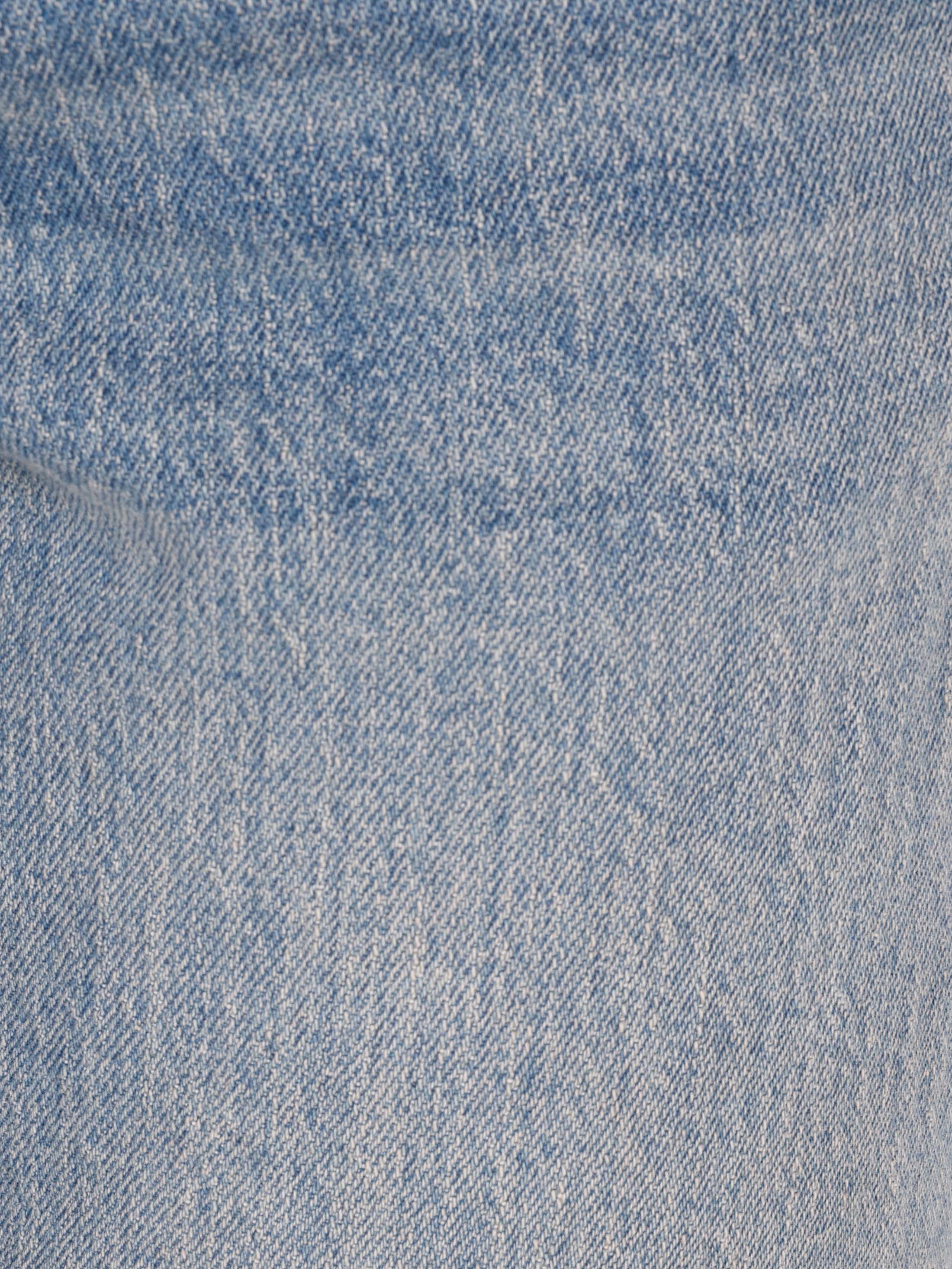 Straight Fit Düşük Bel Düz Paça Erkek İndigo Jean Pantolon