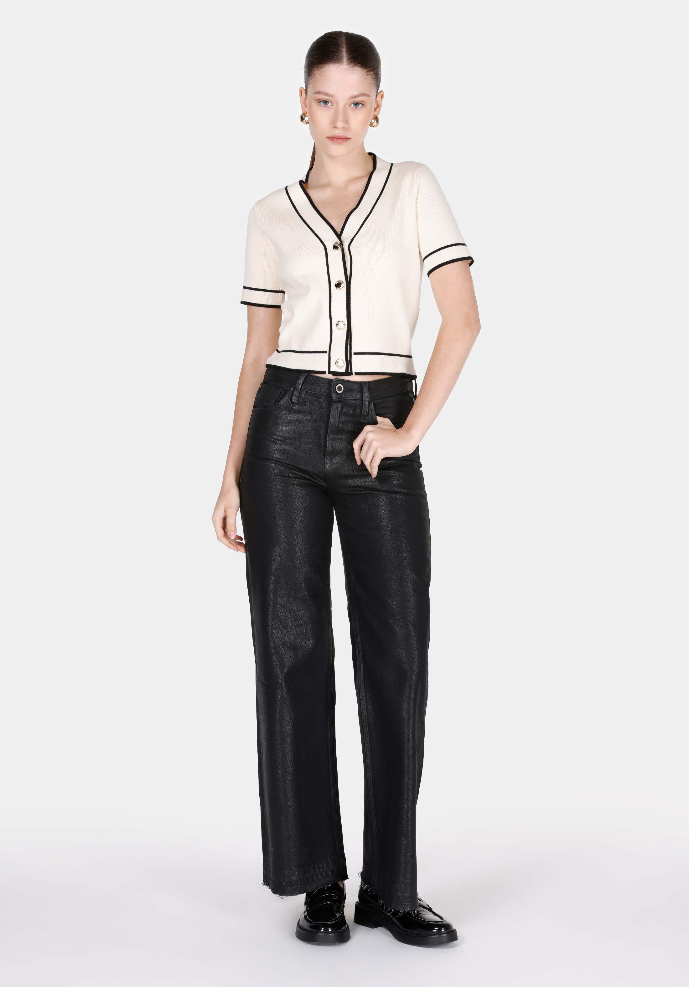 Slim Fit   Kadın Ekru Hırka