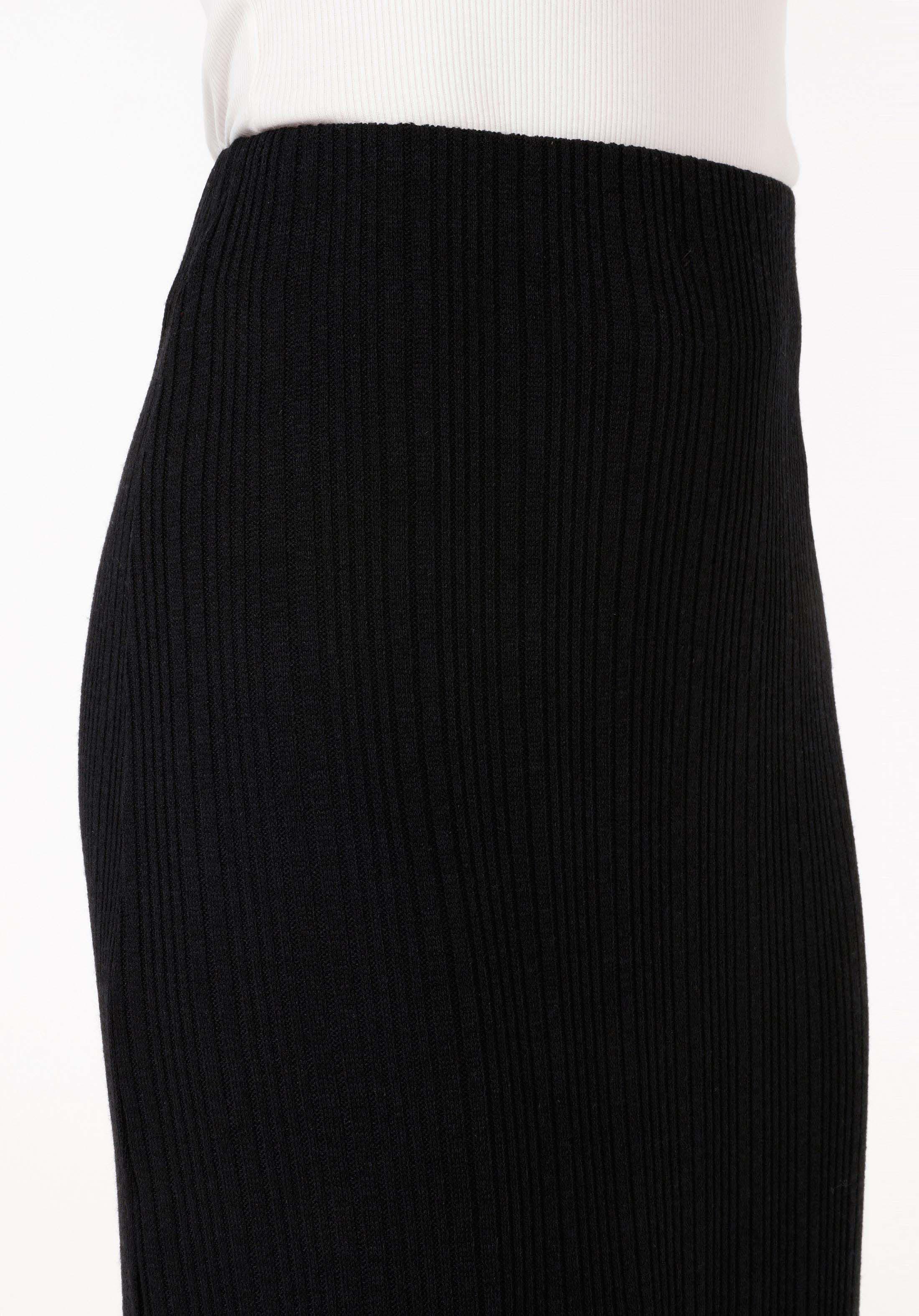 Slim Fit   Kadın Siyah Etek