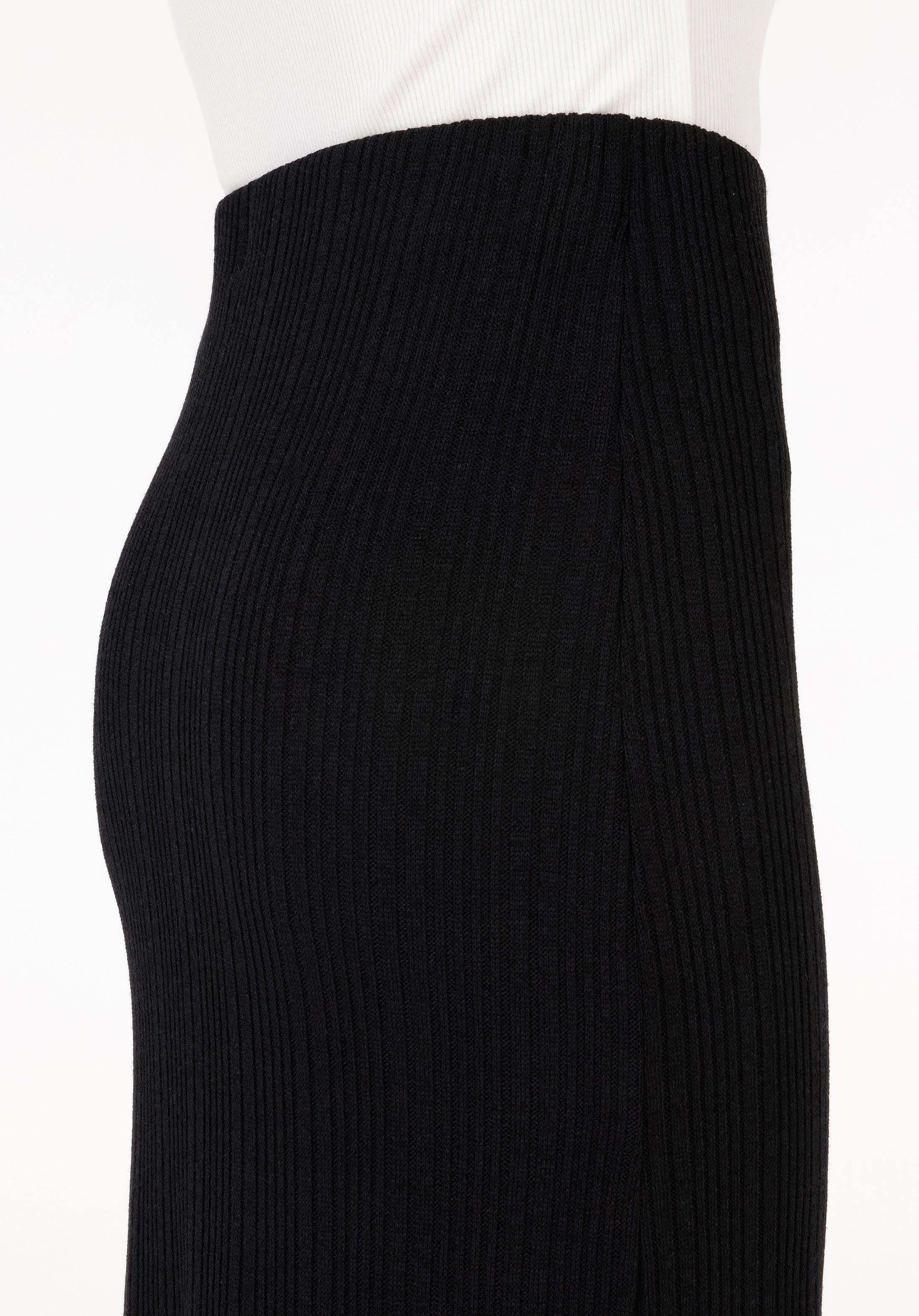 Slim Fit   Kadın Siyah Etek