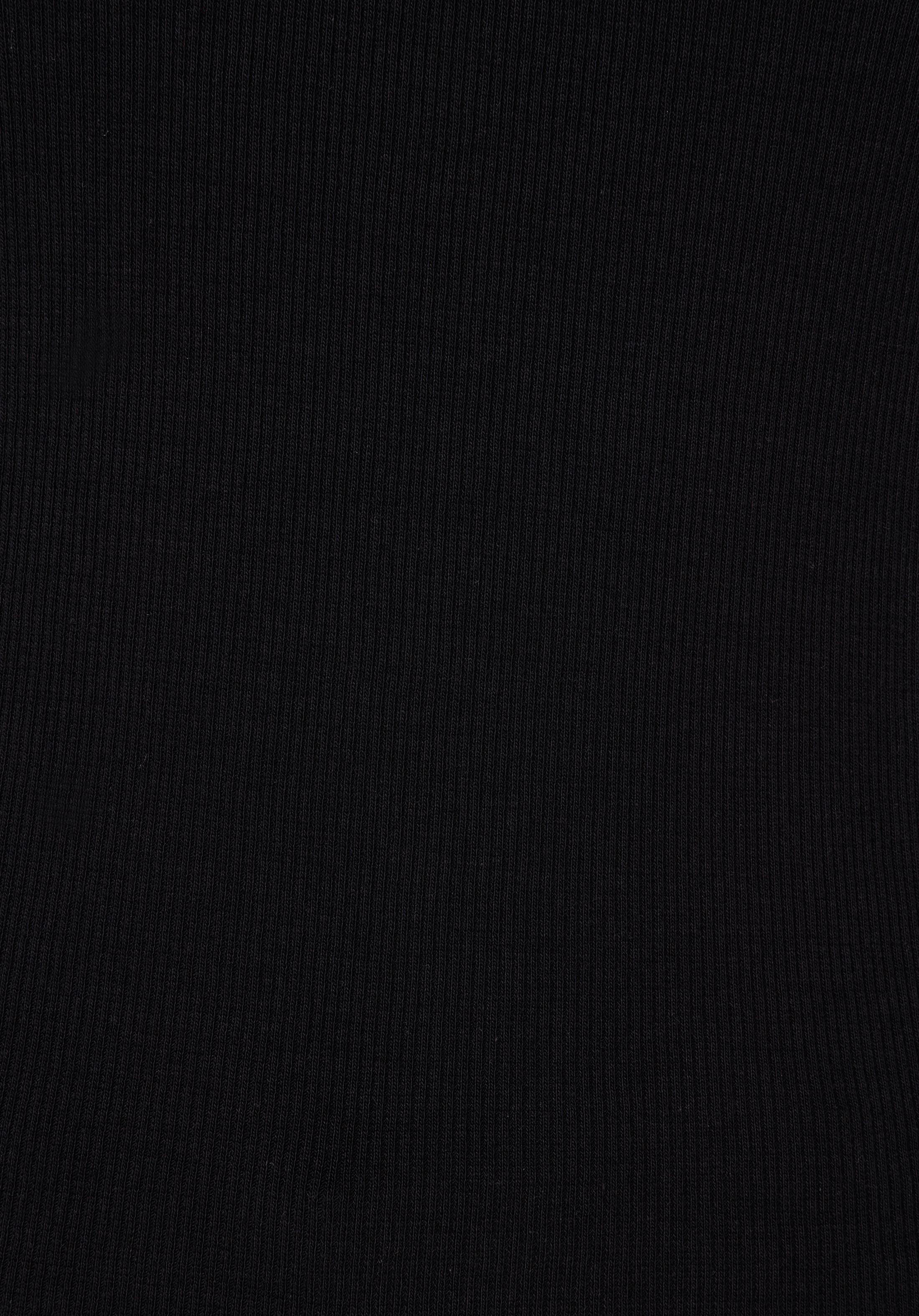 Slim Fit Yuvarlak Yaka Düz Kadın Siyah Kısa Kol Tişört