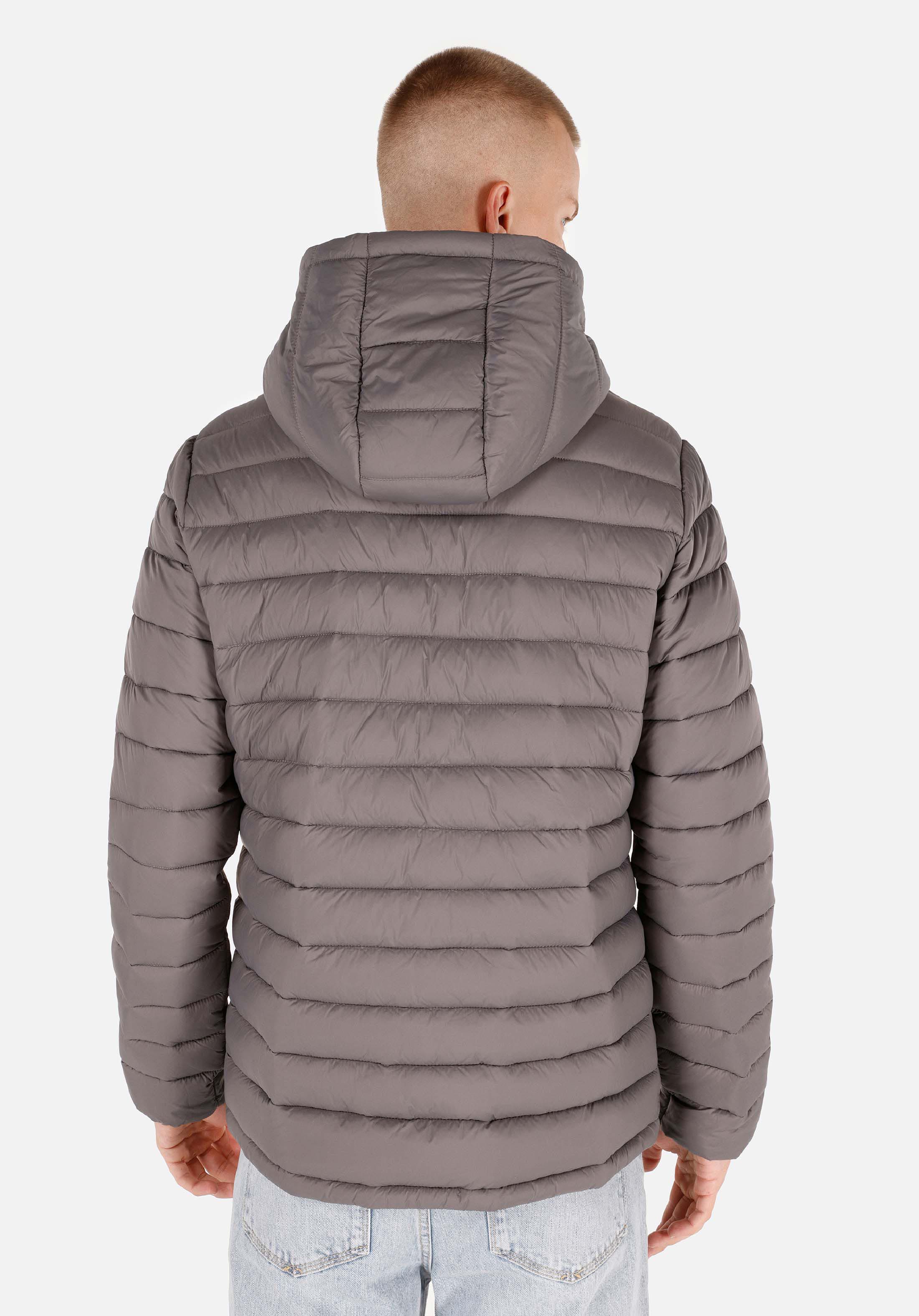 Slim Fit     Erkek Gri Mont