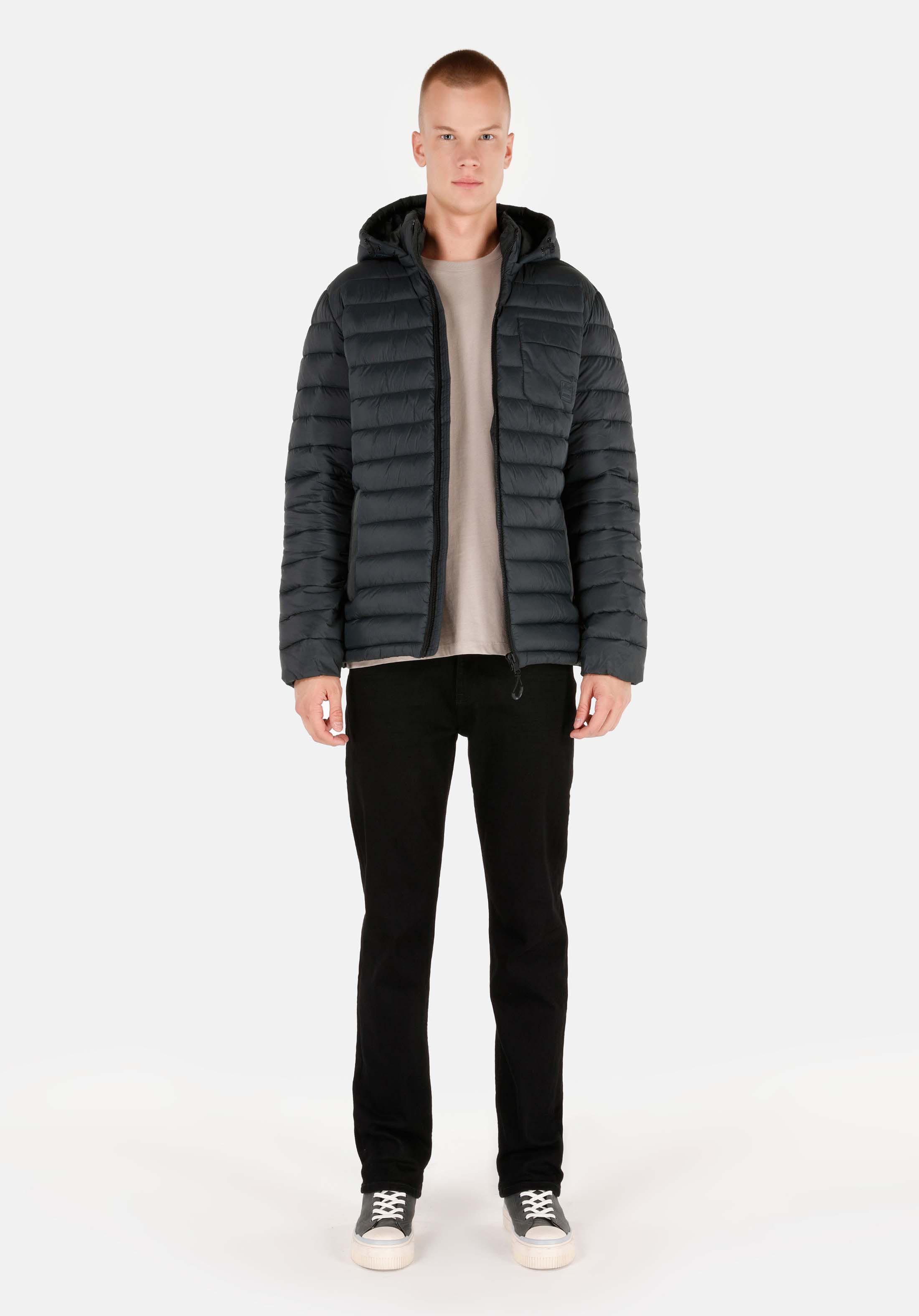 Slim Fit     Erkek Yeşil Mont