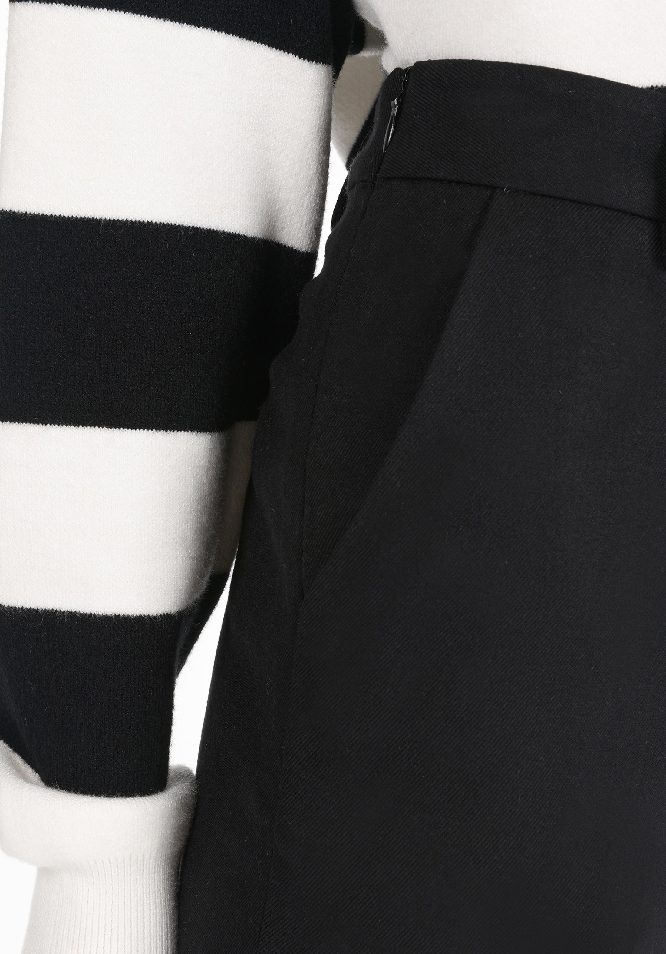Slim Fit Düşük Bel Dar Paça Kadın Siyah  Pantolon