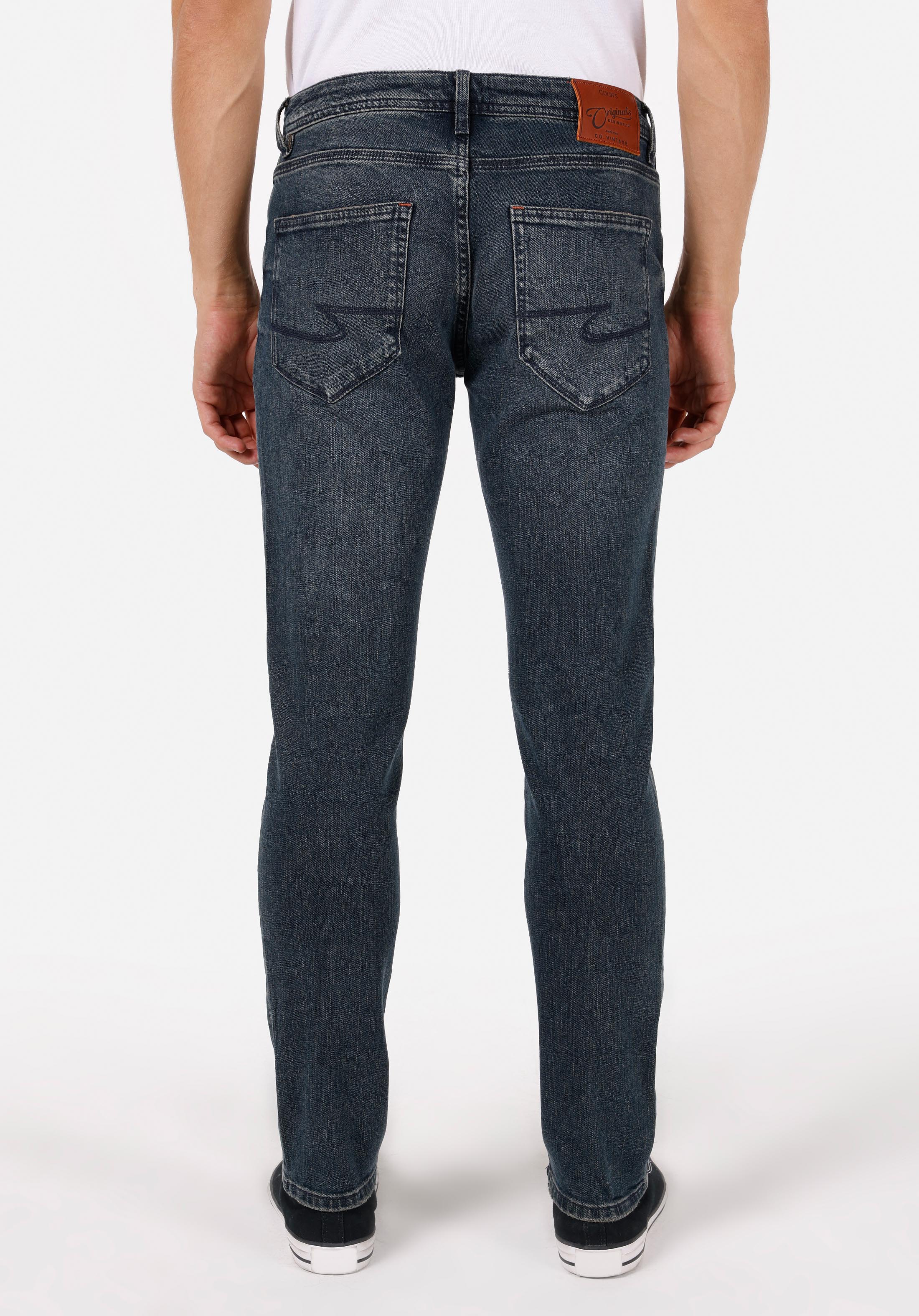 Straight Fit   Erkek İndigo Jean Pantolon