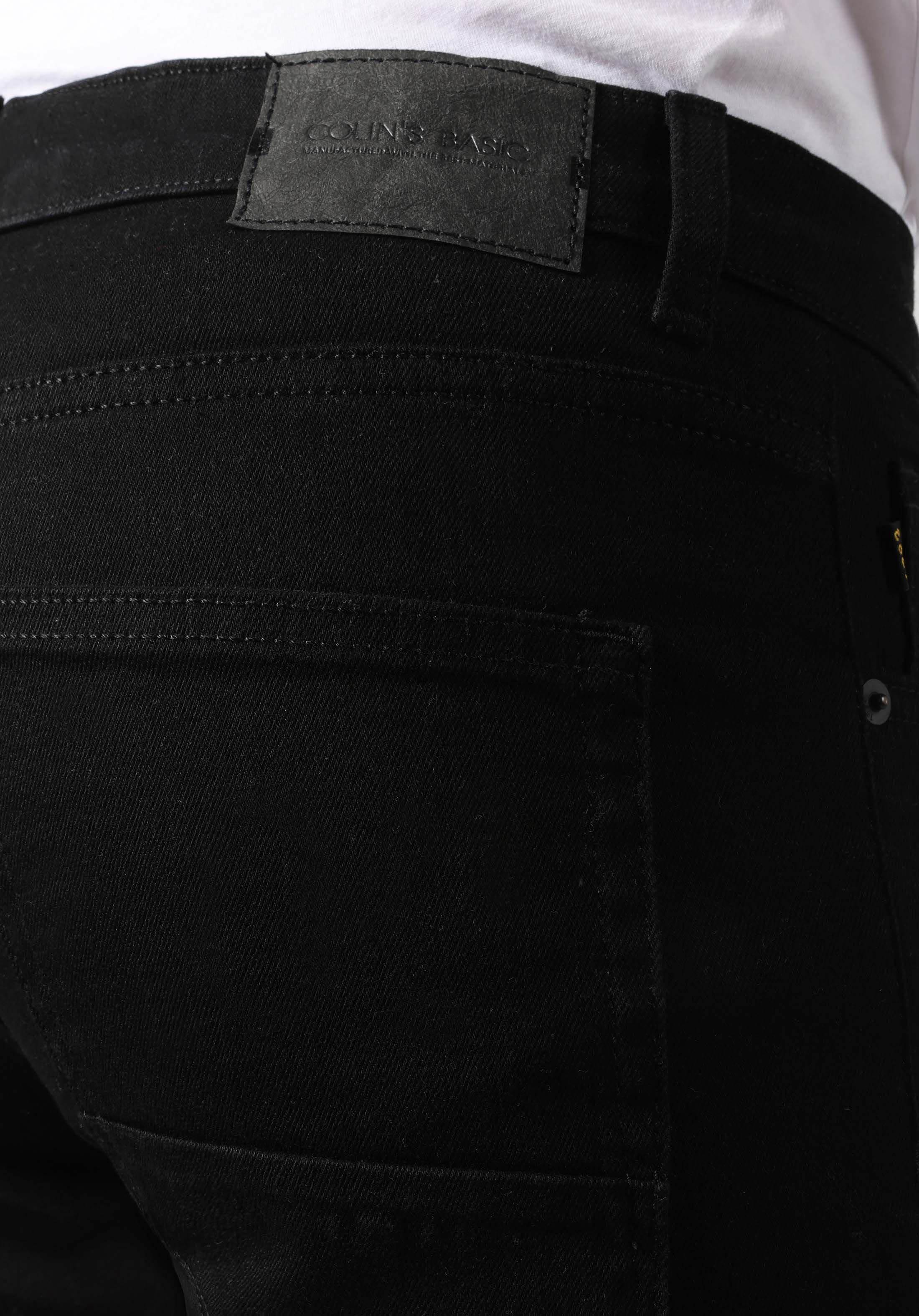 Skinny Fit Düşük Bel Dar Paça Erkek Siyah Jean Pantolon