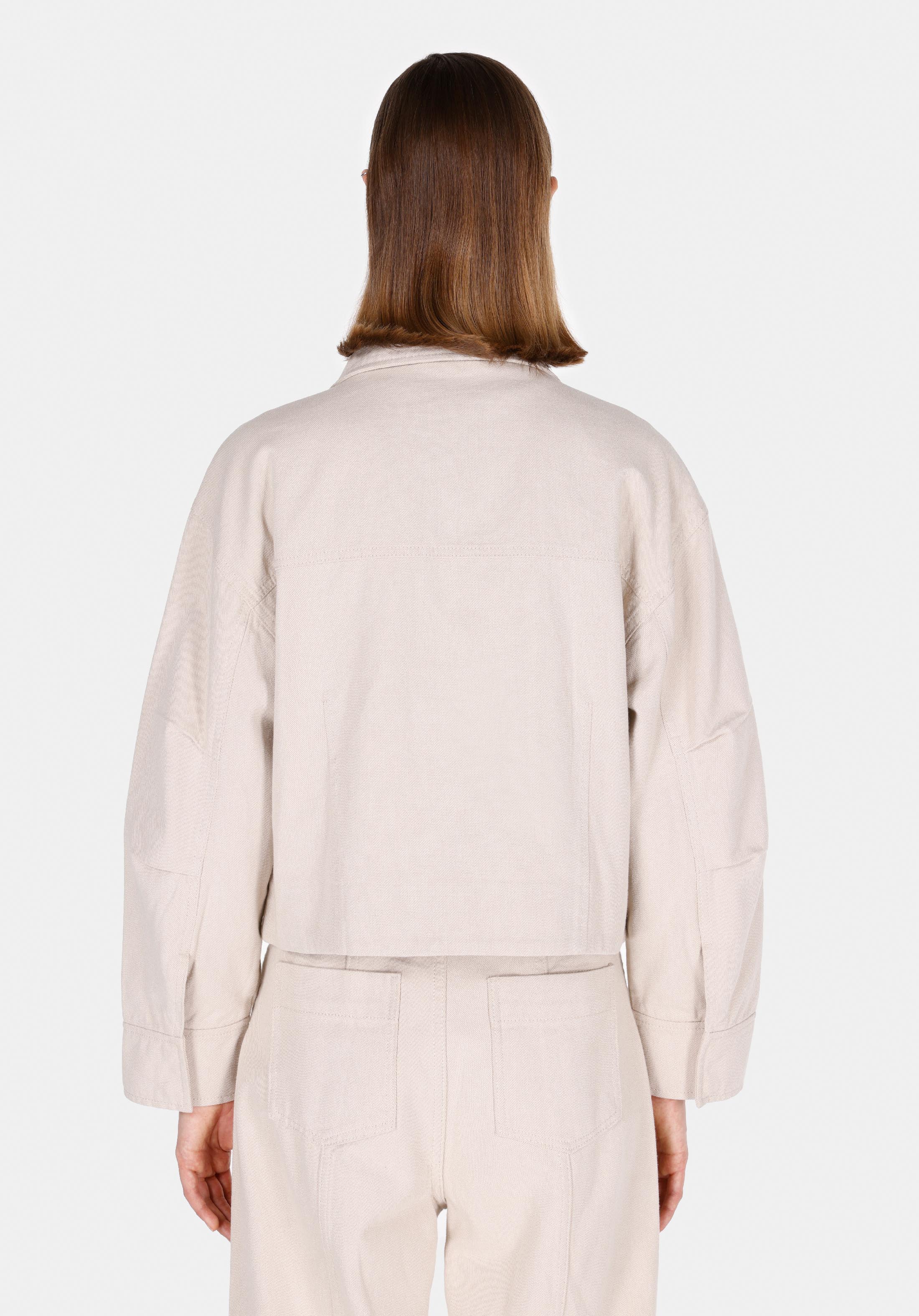 Regular Fit    Kadın Bej Ceket