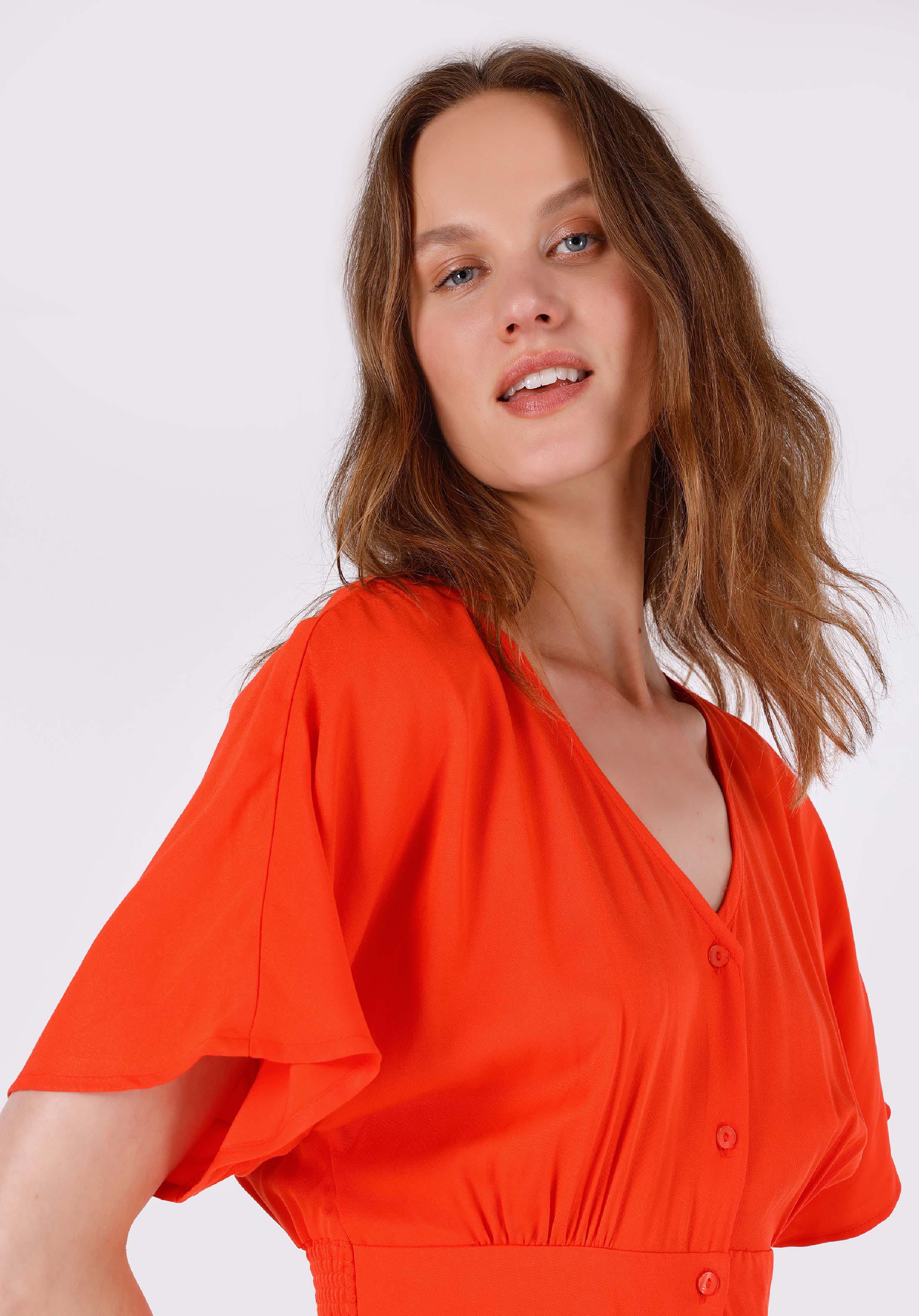 Kırmızı Kadın Elbise