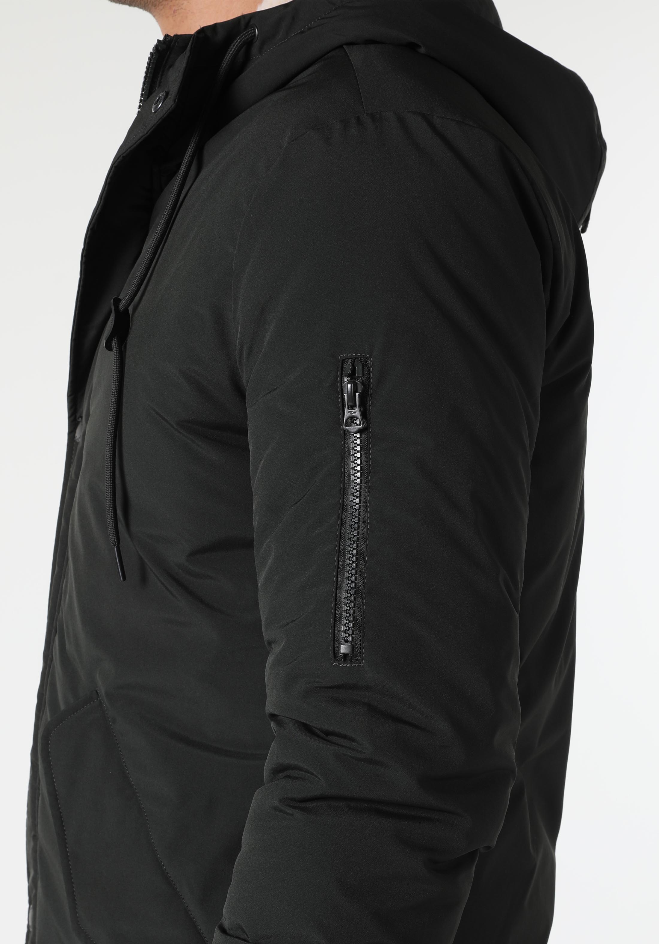 Regular Fit     Erkek Yeşil Kaban