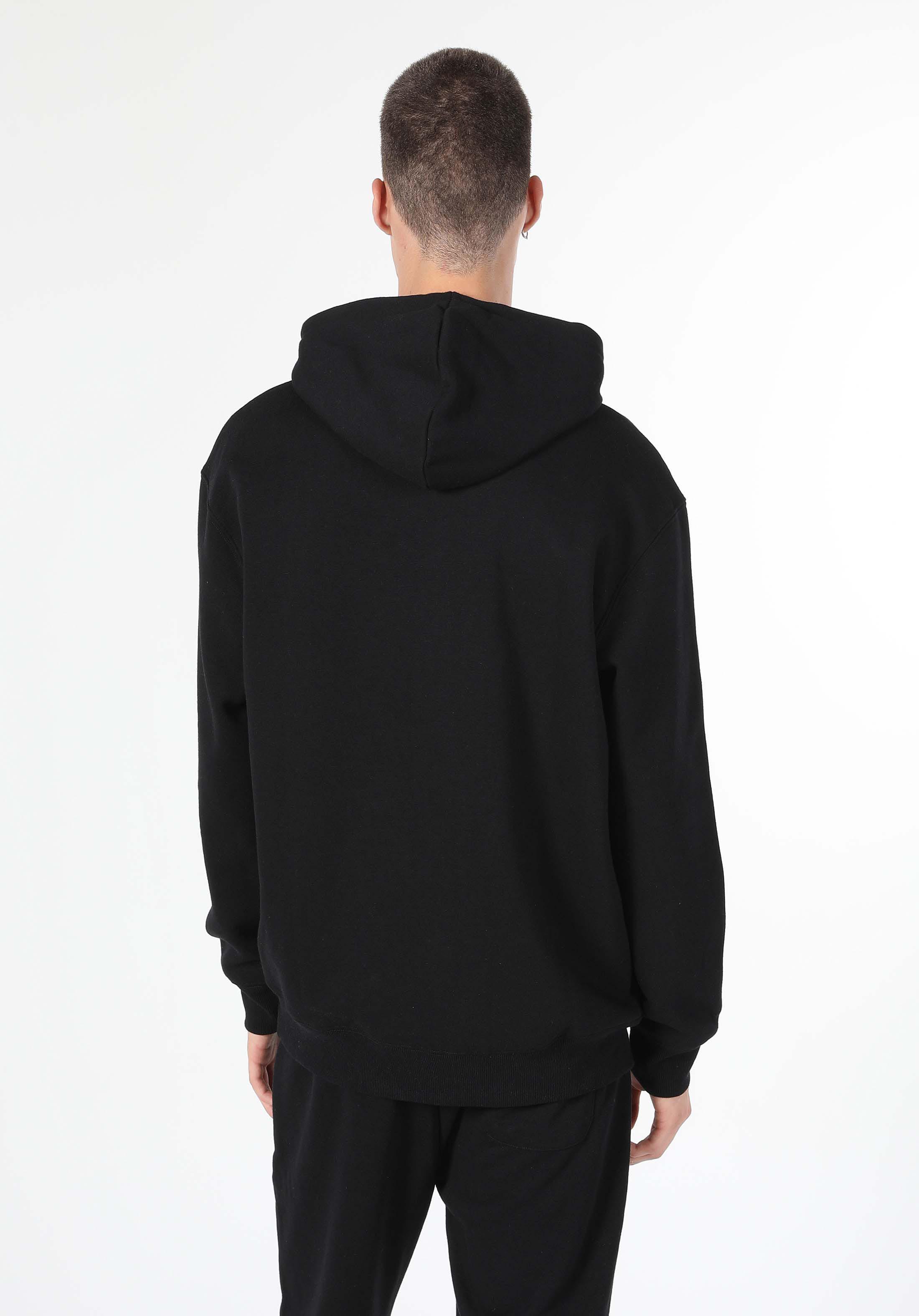 Regular Fit   Erkek Siyah Sweatshirt