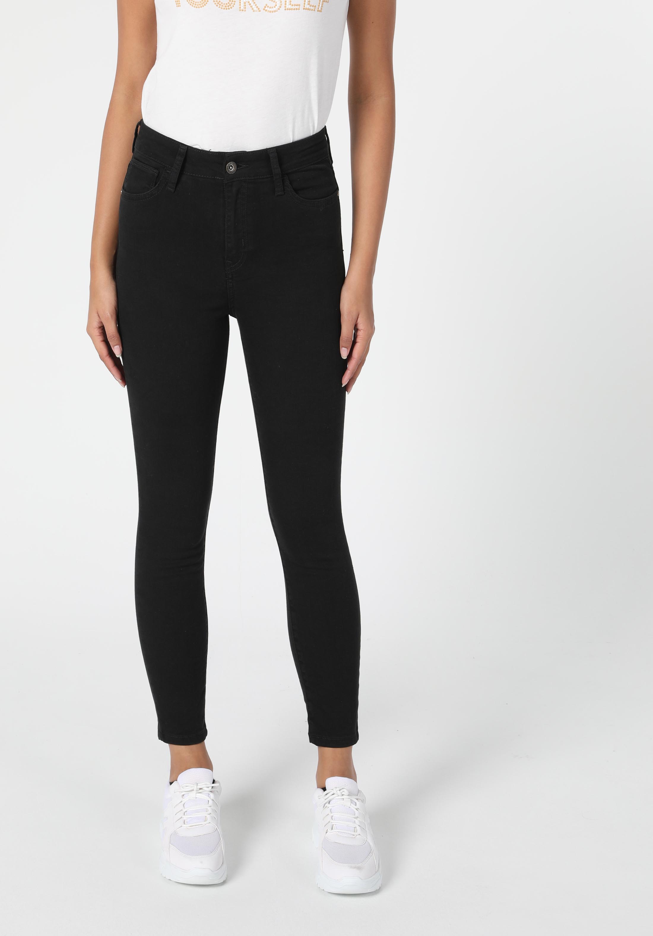 760 Dıana Super Slim Fit Yüksek Bel Dar Paça Kadın Jean Pantolon