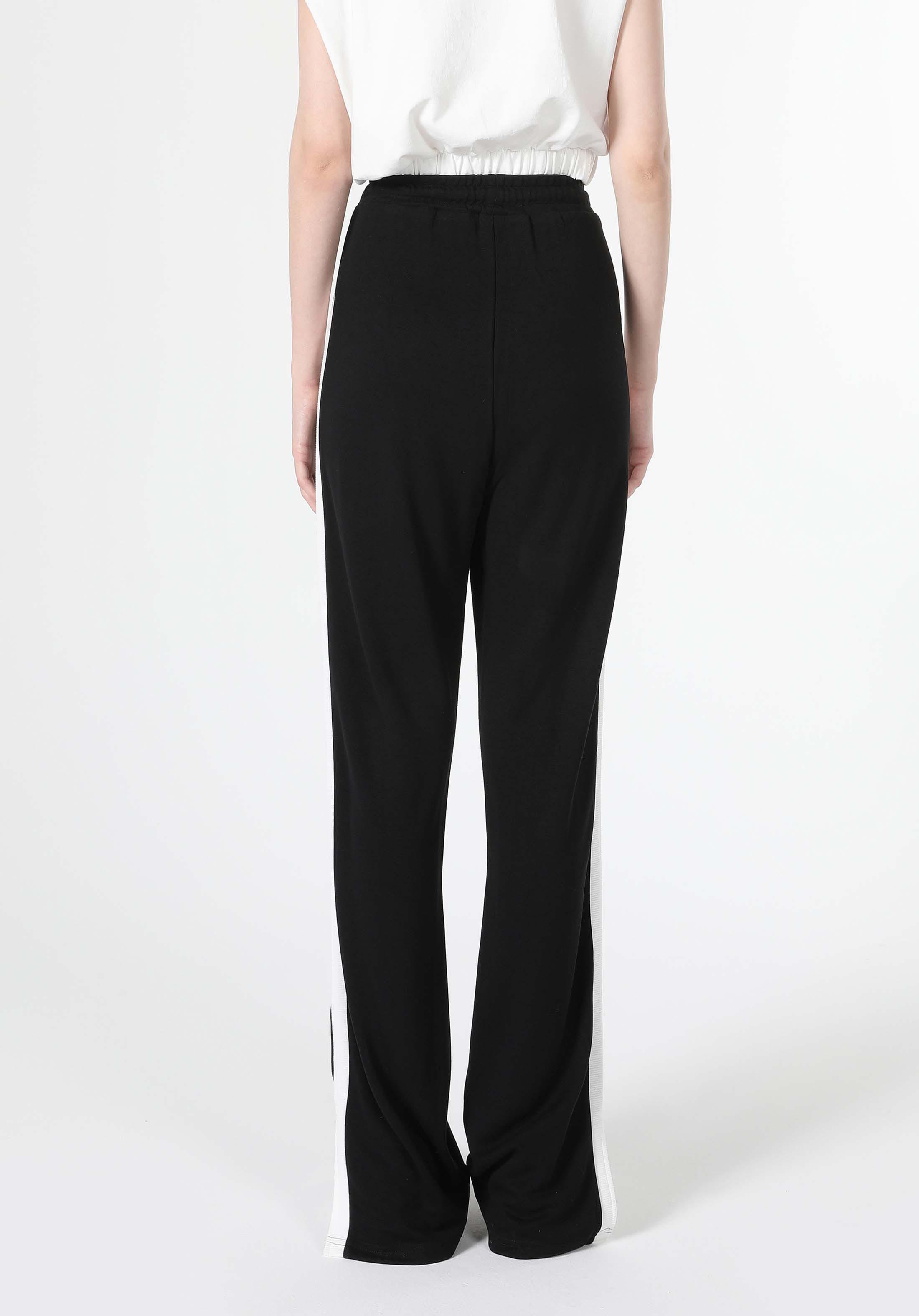 Regular Fit Orta Bel Düz Kadın Siyah Eşofman Altı Cl1060608