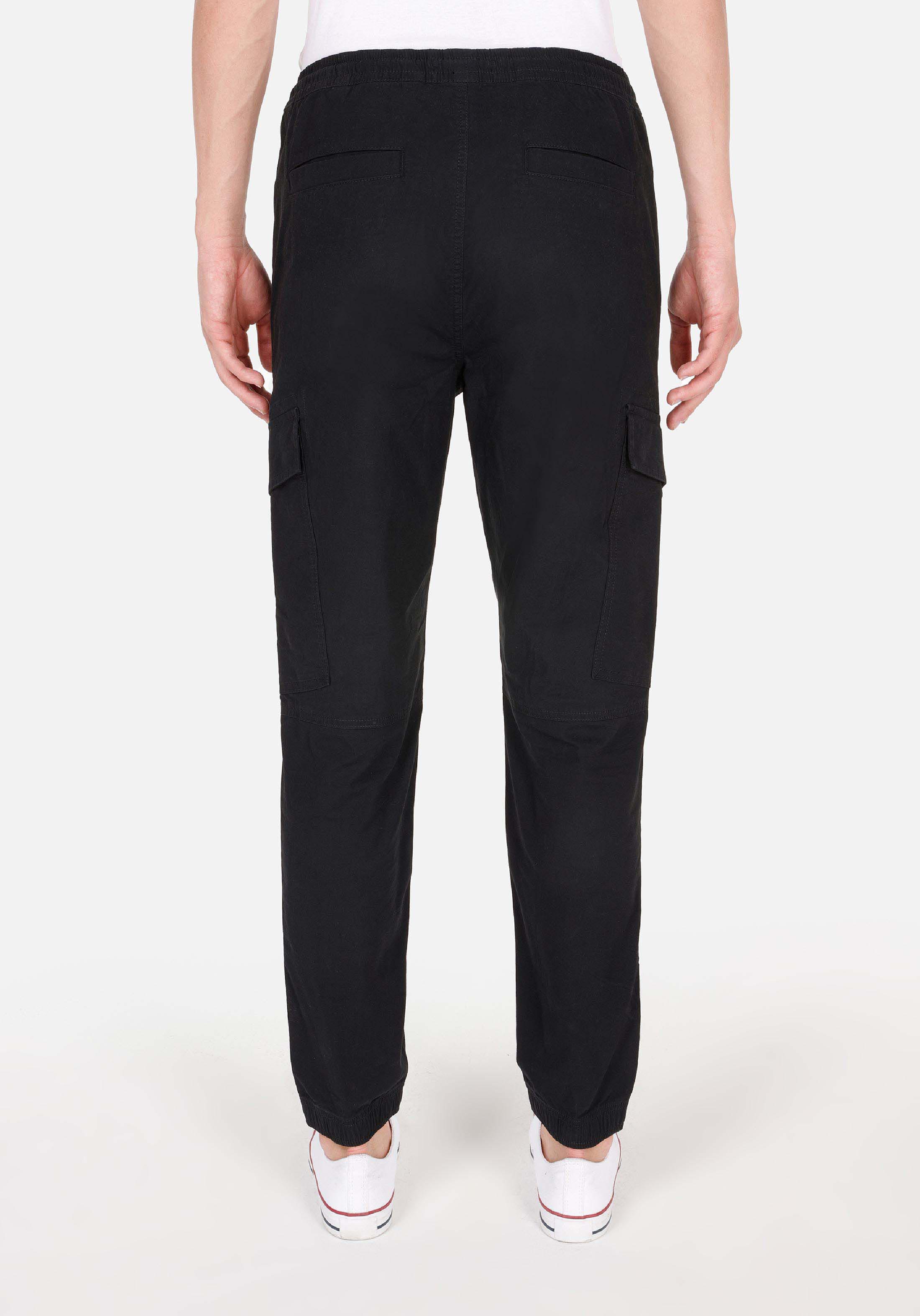 Slim Jogger Orta Bel Lastikli Paça Erkek Antrasit  Pantolon