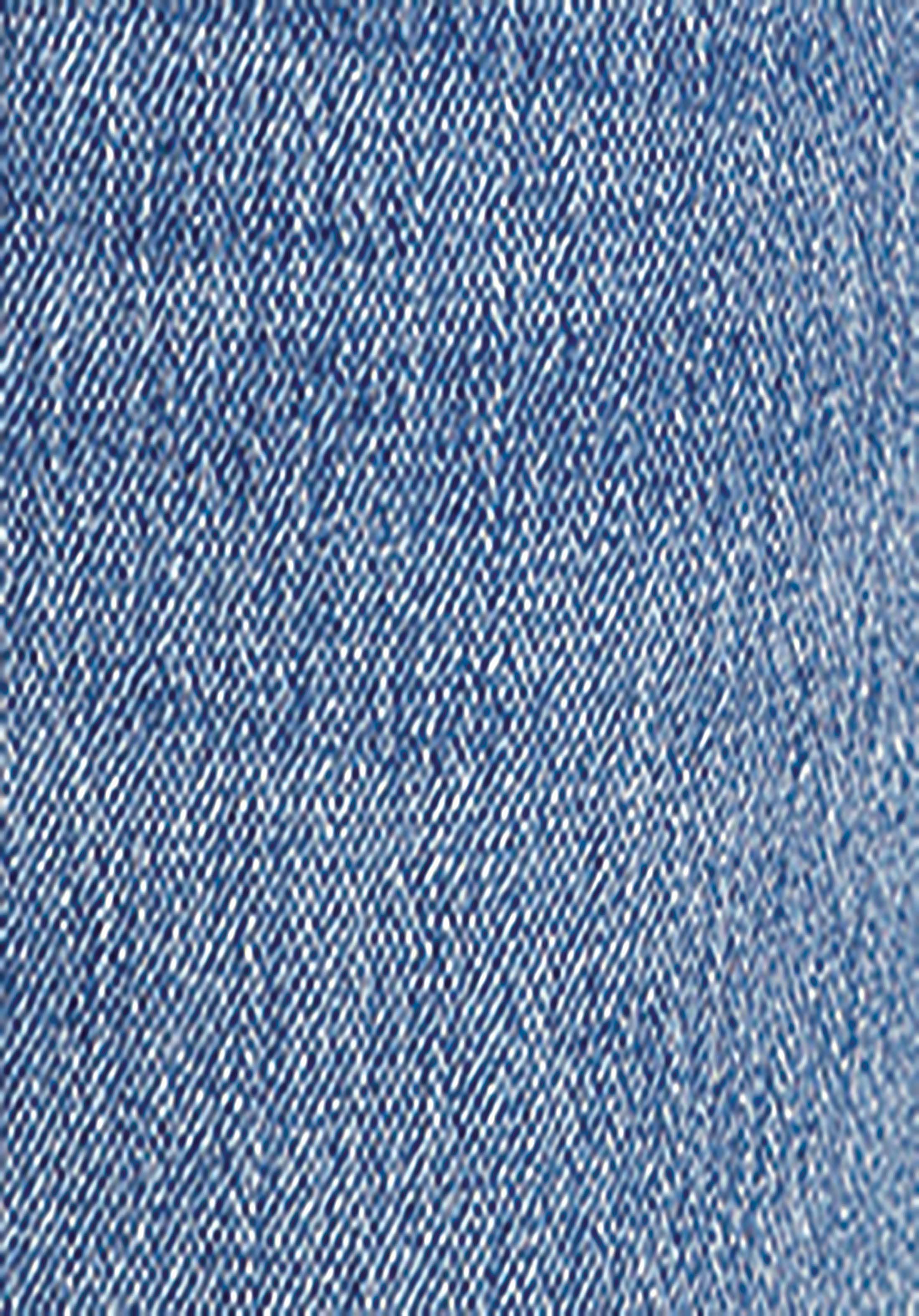 Loose Straight Fit   Erkek İndigo Jean Pantolon