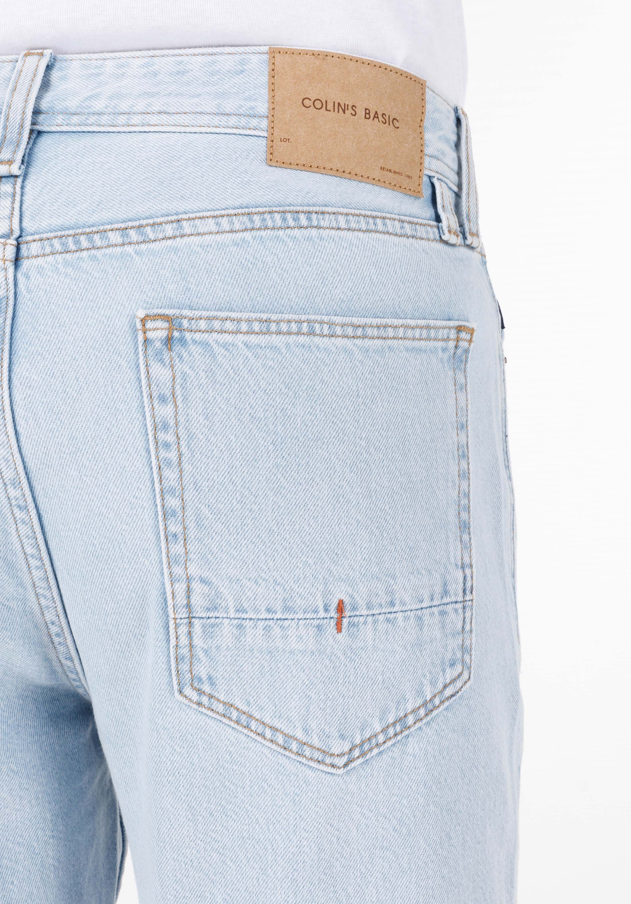 Regular Fit   Erkek İndigo Jean Pantolon