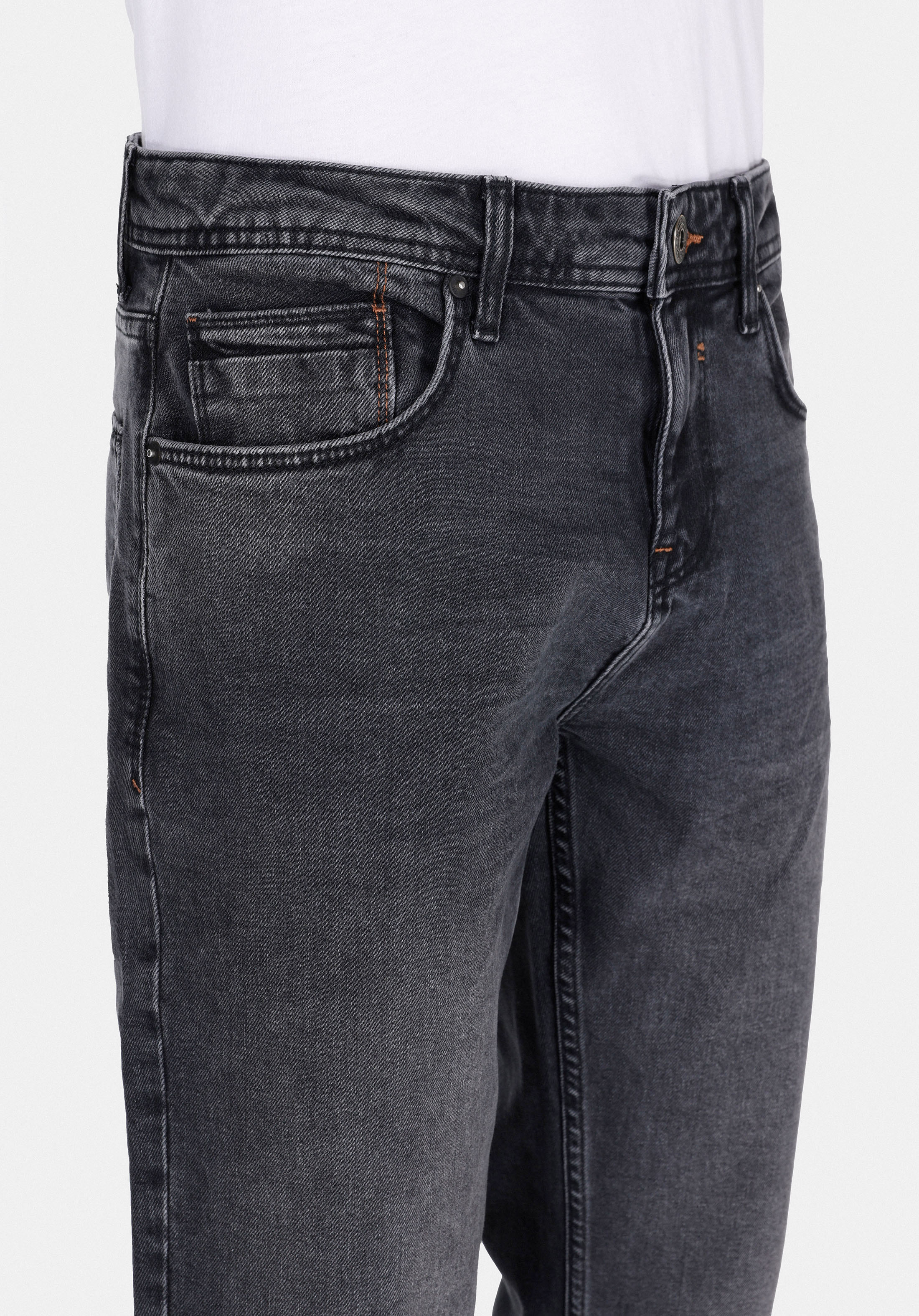 Straight Fit Düşük Bel Düz Paça Erkek Denim Jean Pantolon