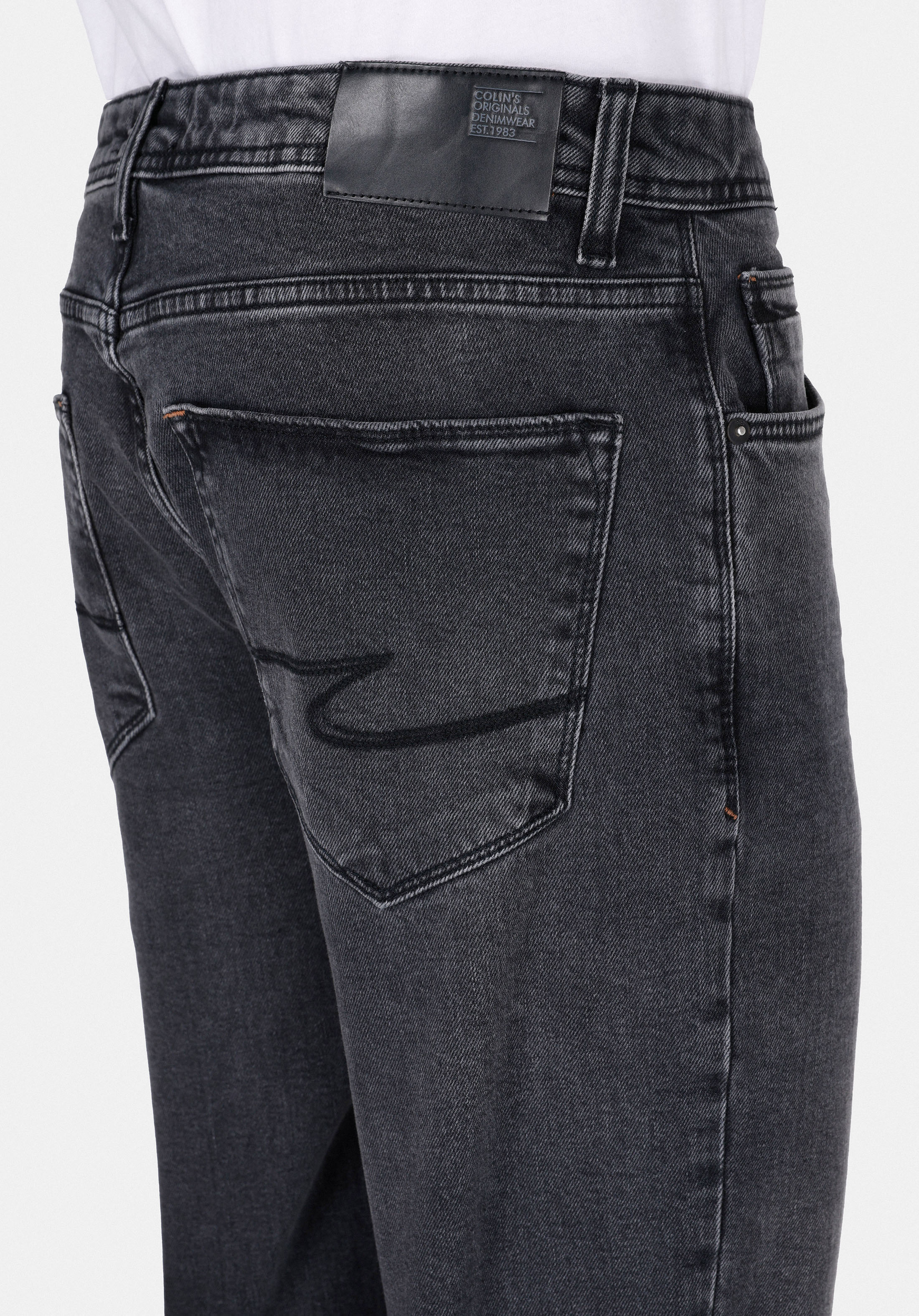 Straight Fit Düşük Bel Düz Paça Erkek Denim Jean Pantolon