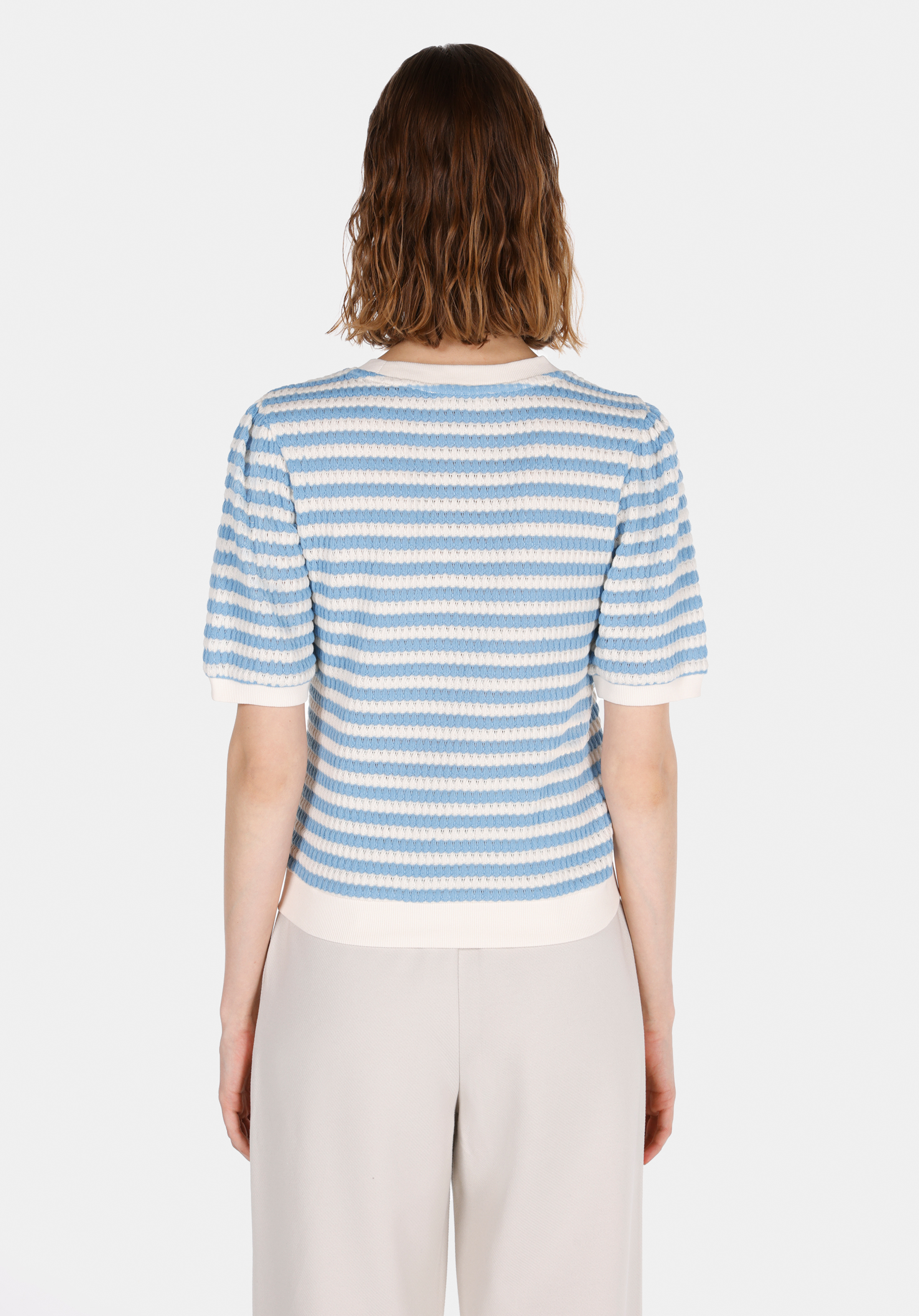 Slim Fit   Kadın Beyaz  Tişört