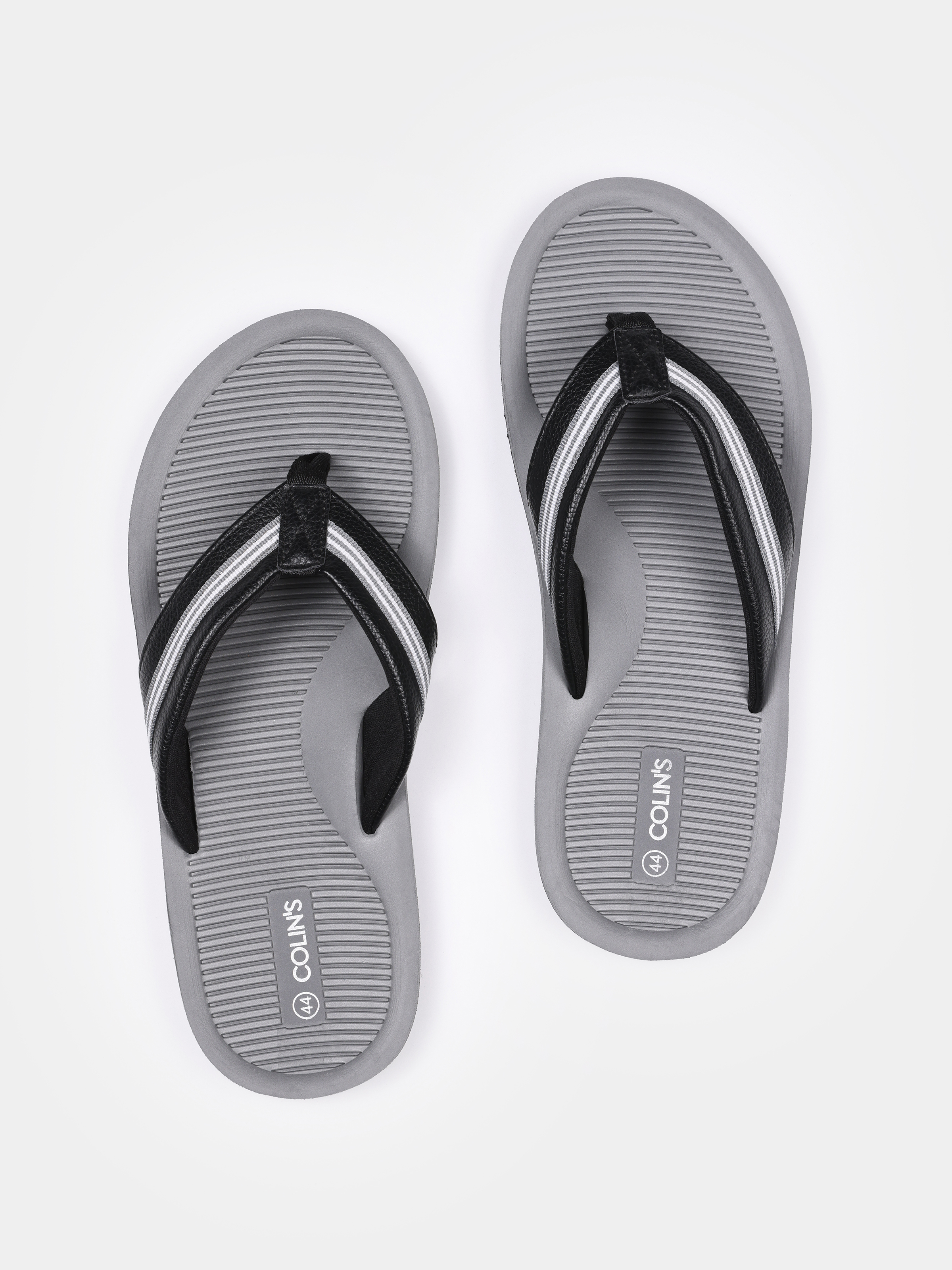 Erkek Gri Parmak Arası Terlik