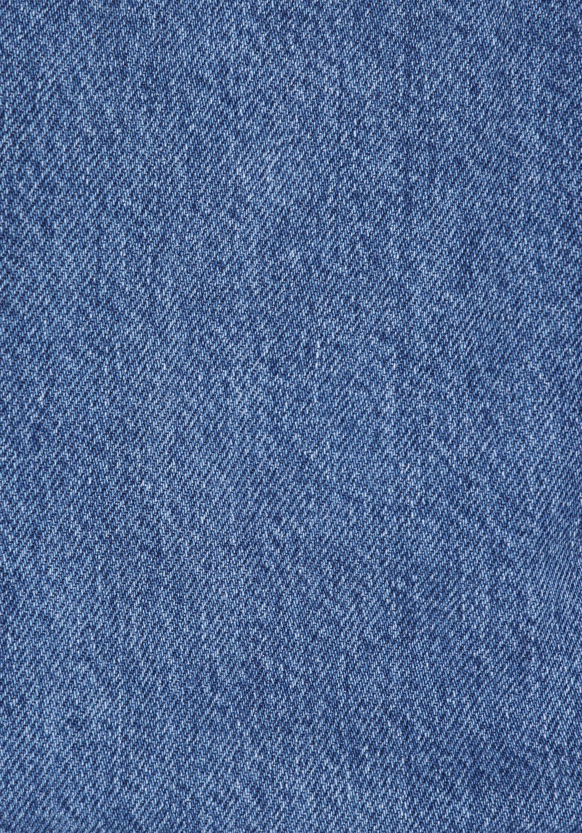 Slim Fit Düz Kadın Denim Kolsuz Elbise