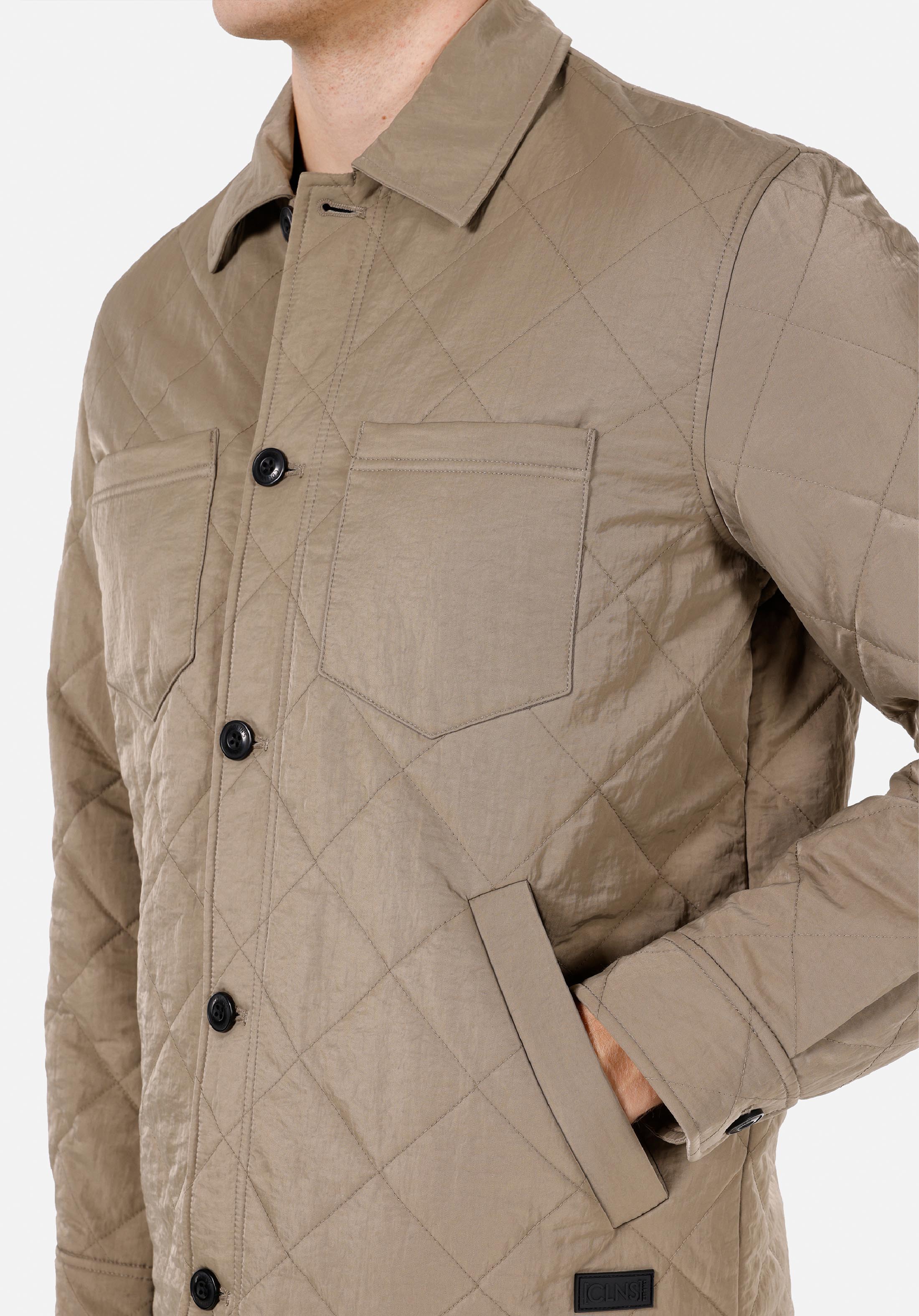 Regular Fit     Erkek Kahverengi Mont