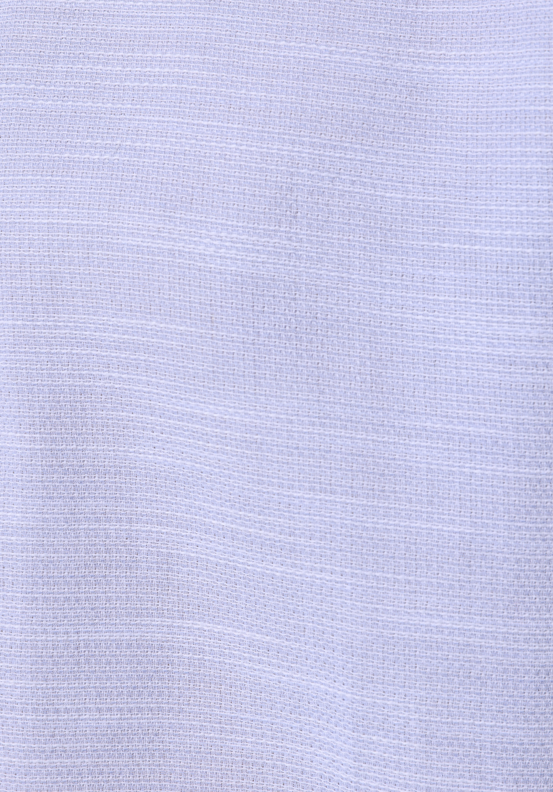 Slim Fit Shirt Neck Düz Erkek Mavi Uzun Kol Gömlek