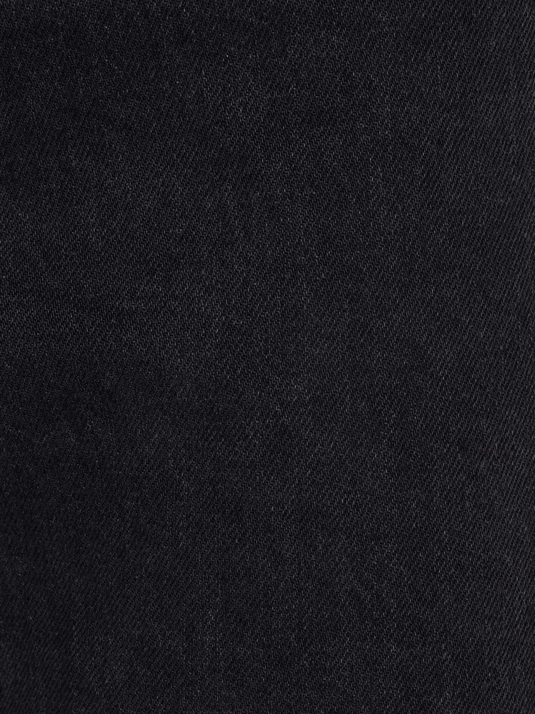 Regular Fit   Kadın Siyah Jean Pantolon