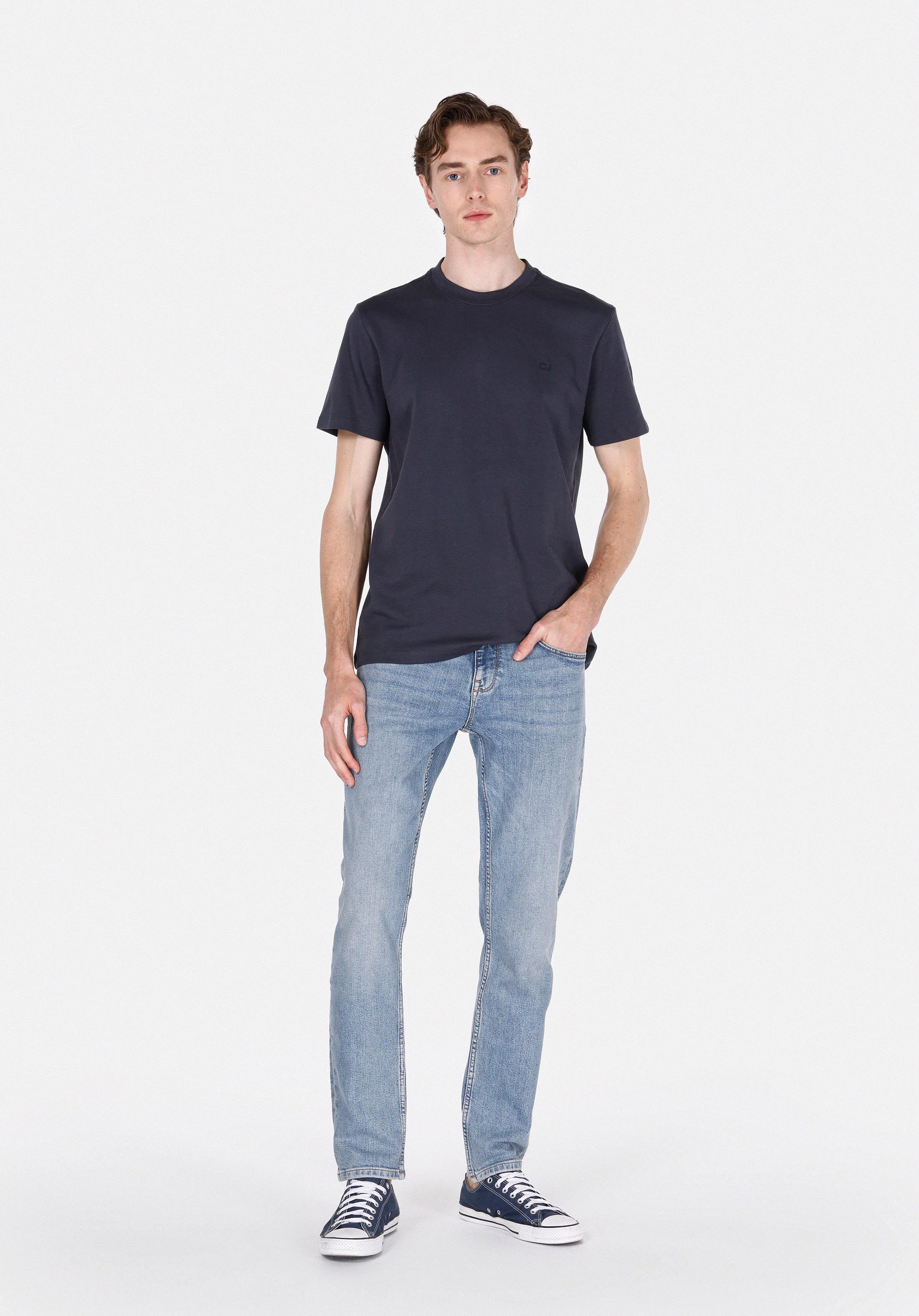 Straight Fit Düşük Bel Düz Paça Erkek İndigo Jean Pantolon