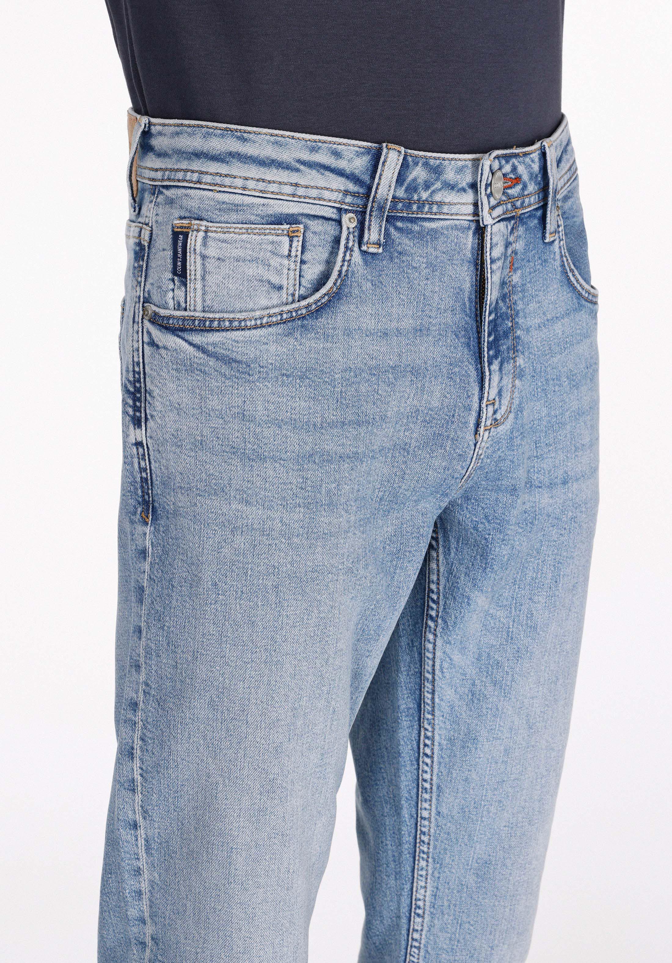 Straight Fit Düşük Bel Düz Paça Erkek İndigo Jean Pantolon