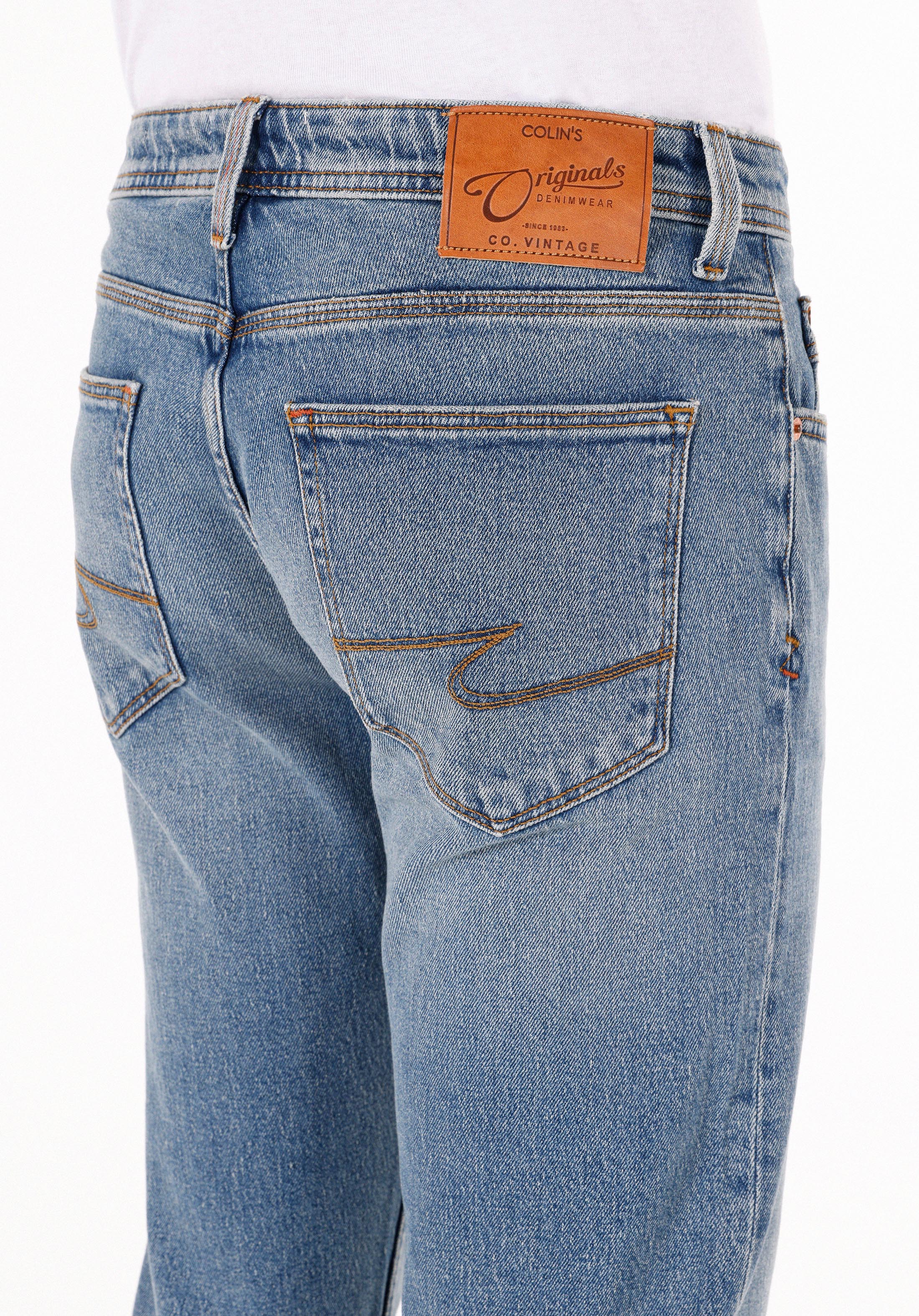 Regular Fit   Erkek İndigo Jean Pantolon