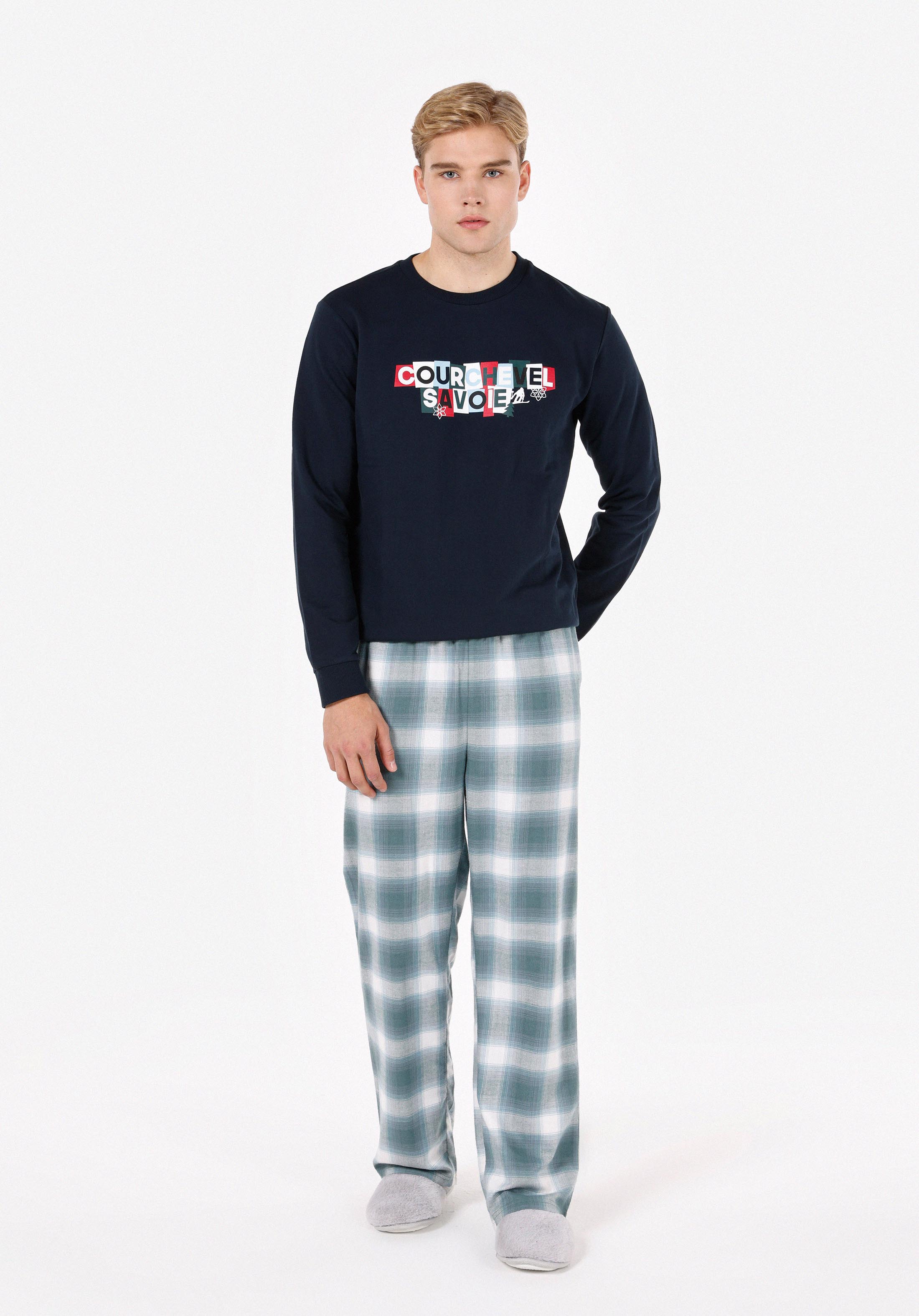 Regular Fit   Erkek Lacivert Sweatshirt
