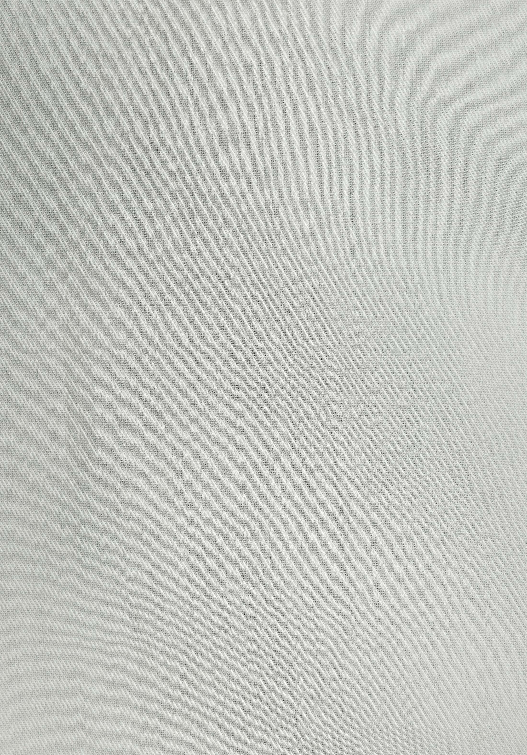 Regular Fit Shirt Neck Düz Kadın Yeşil Uzun Kol Gömlek