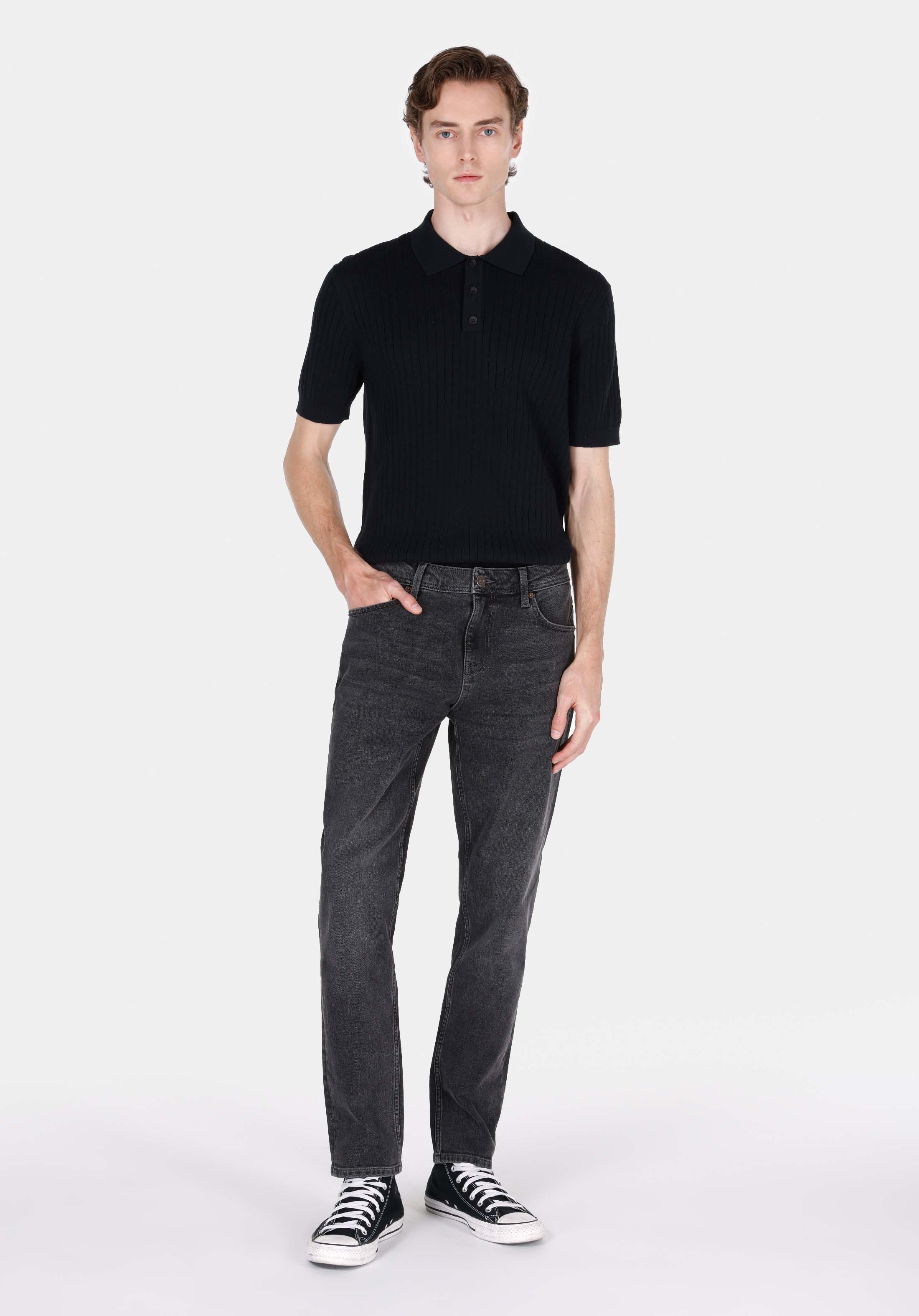 Regular Fit   Erkek Lacivert  Kazak