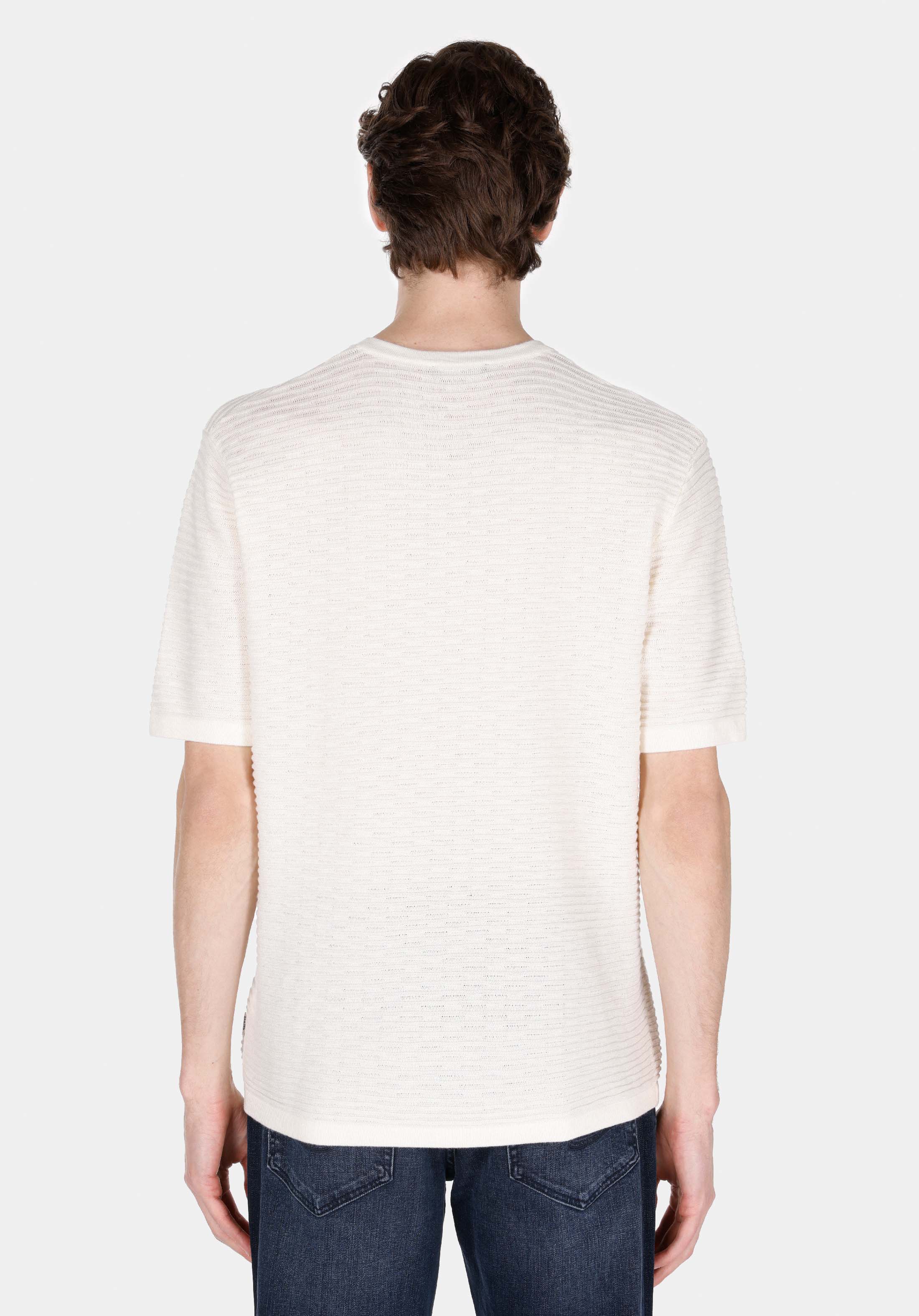 Comfort Fit   Erkek Beyaz  Kazak