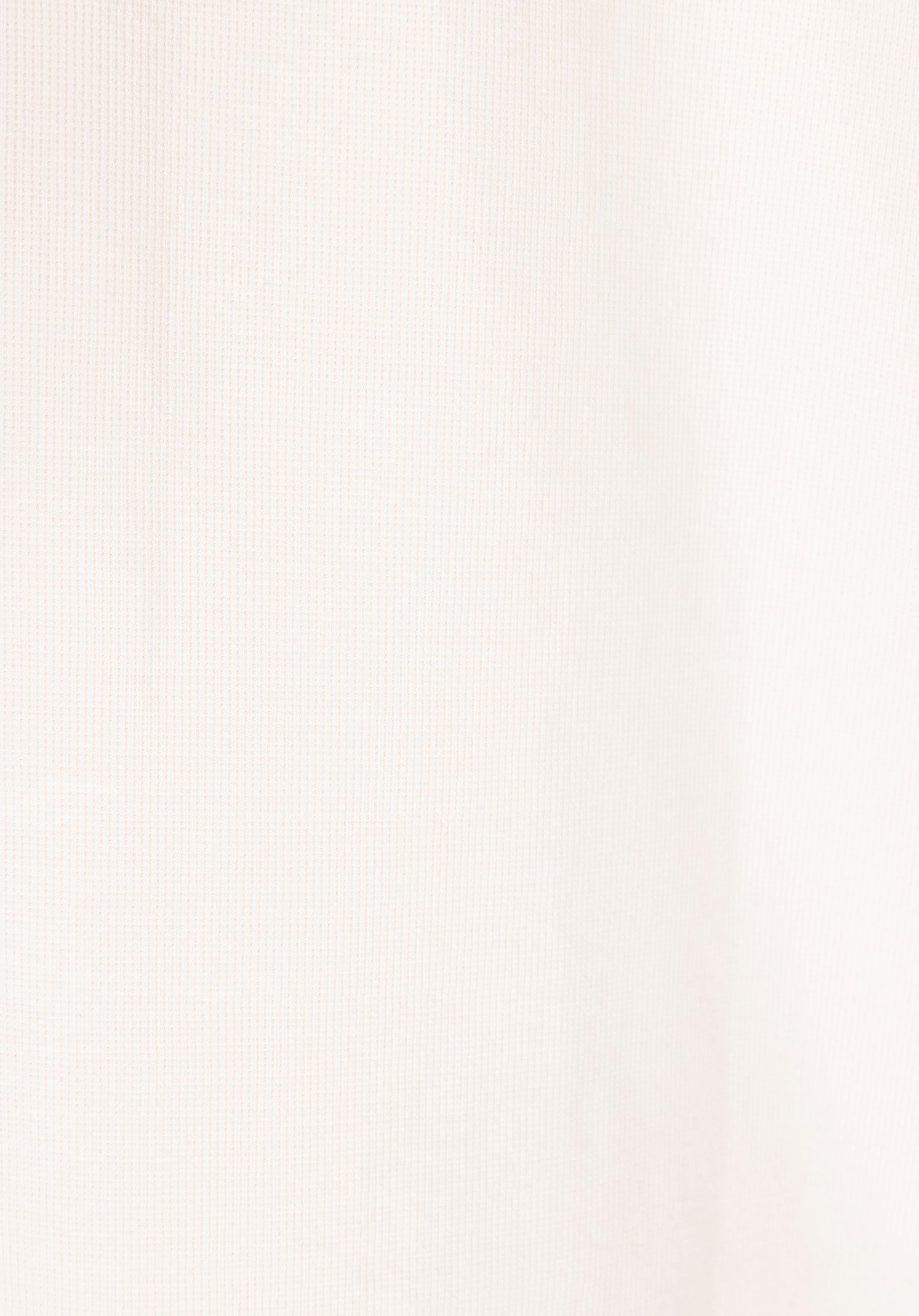 Regular Fit Shirt Neck Düz Erkek Ekru Uzun Kol Gömlek