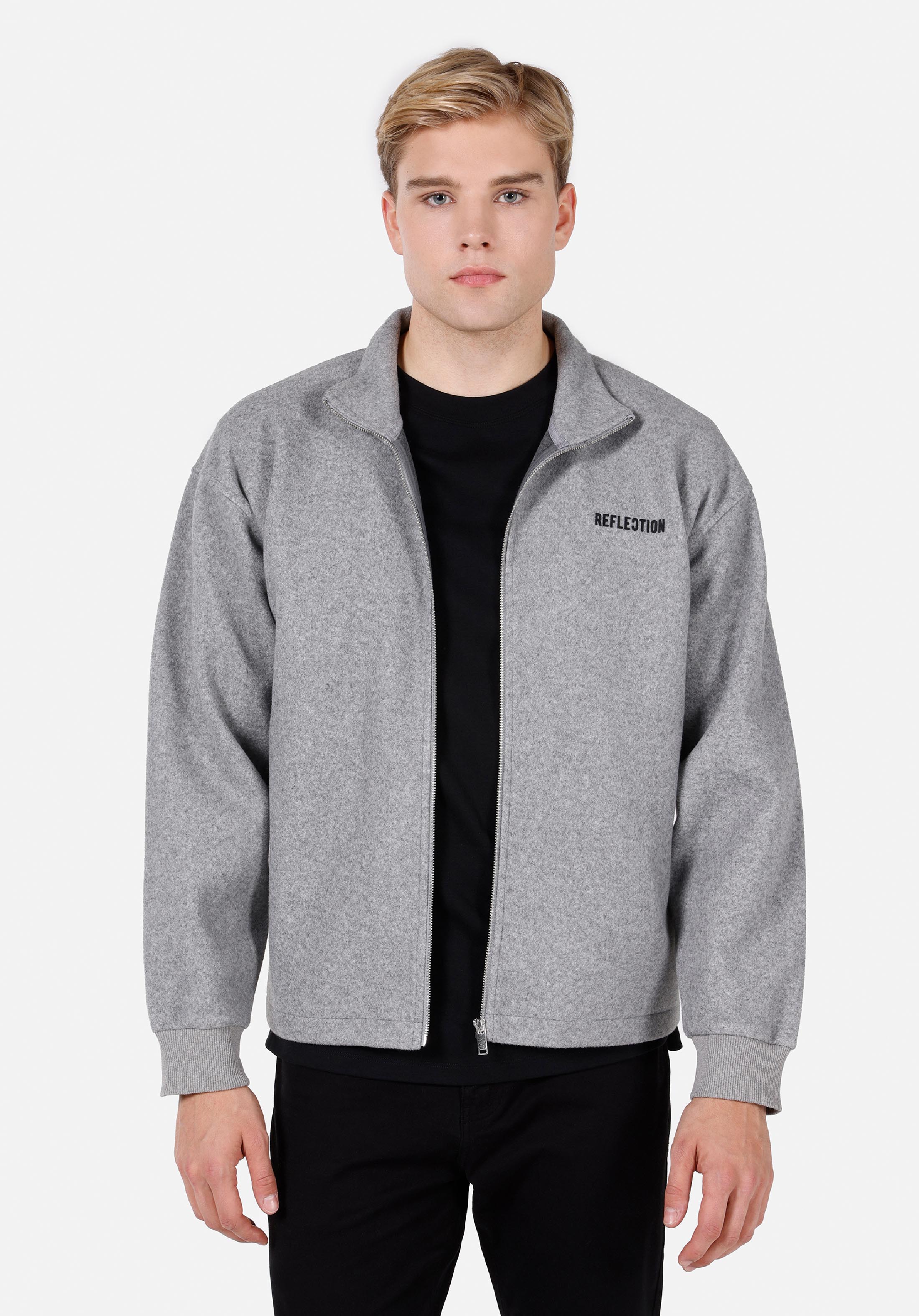 Comfort Fit    Erkek Gri Ceket