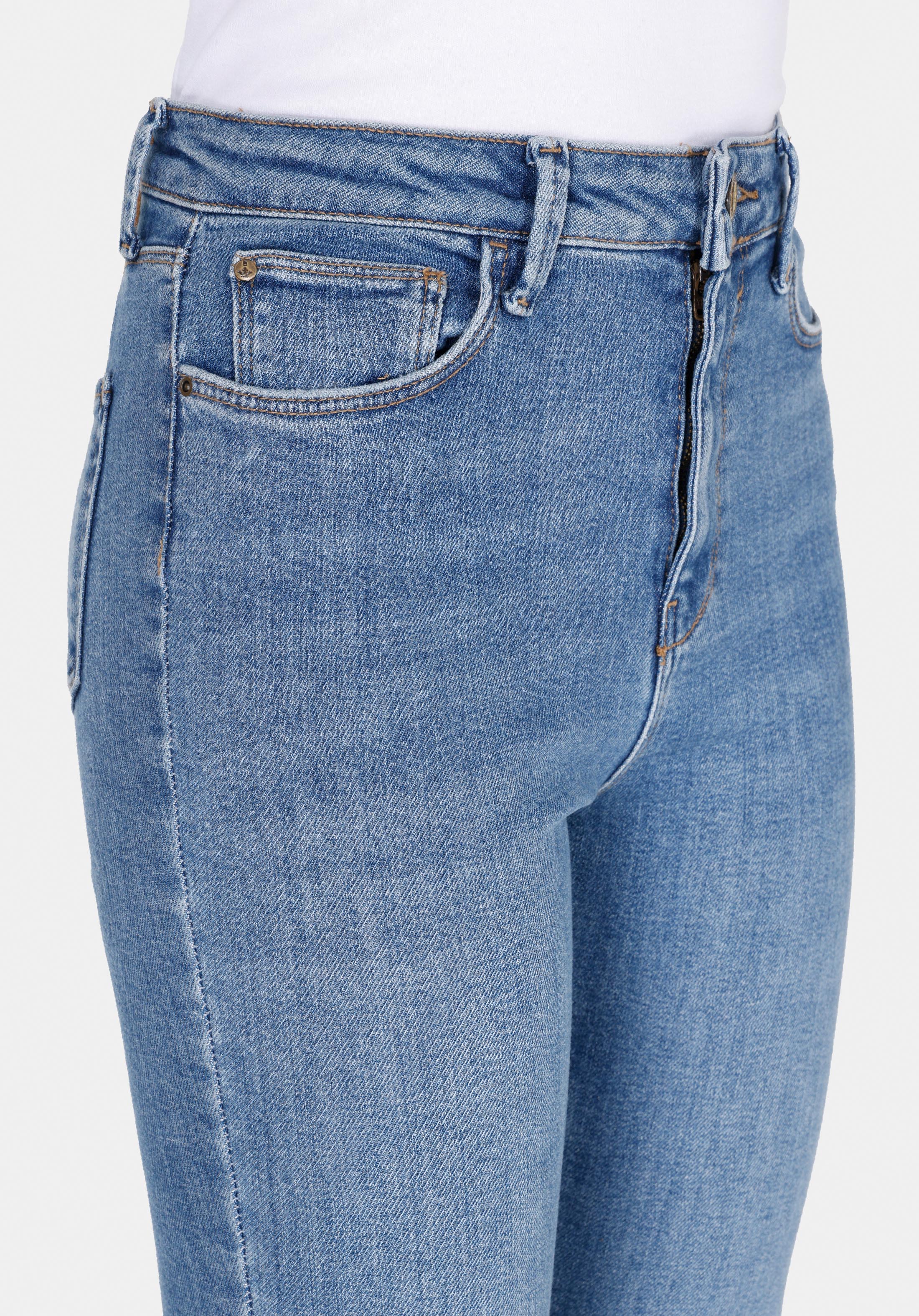 Skinny Fit   Kadın İndigo Jean Pantolon