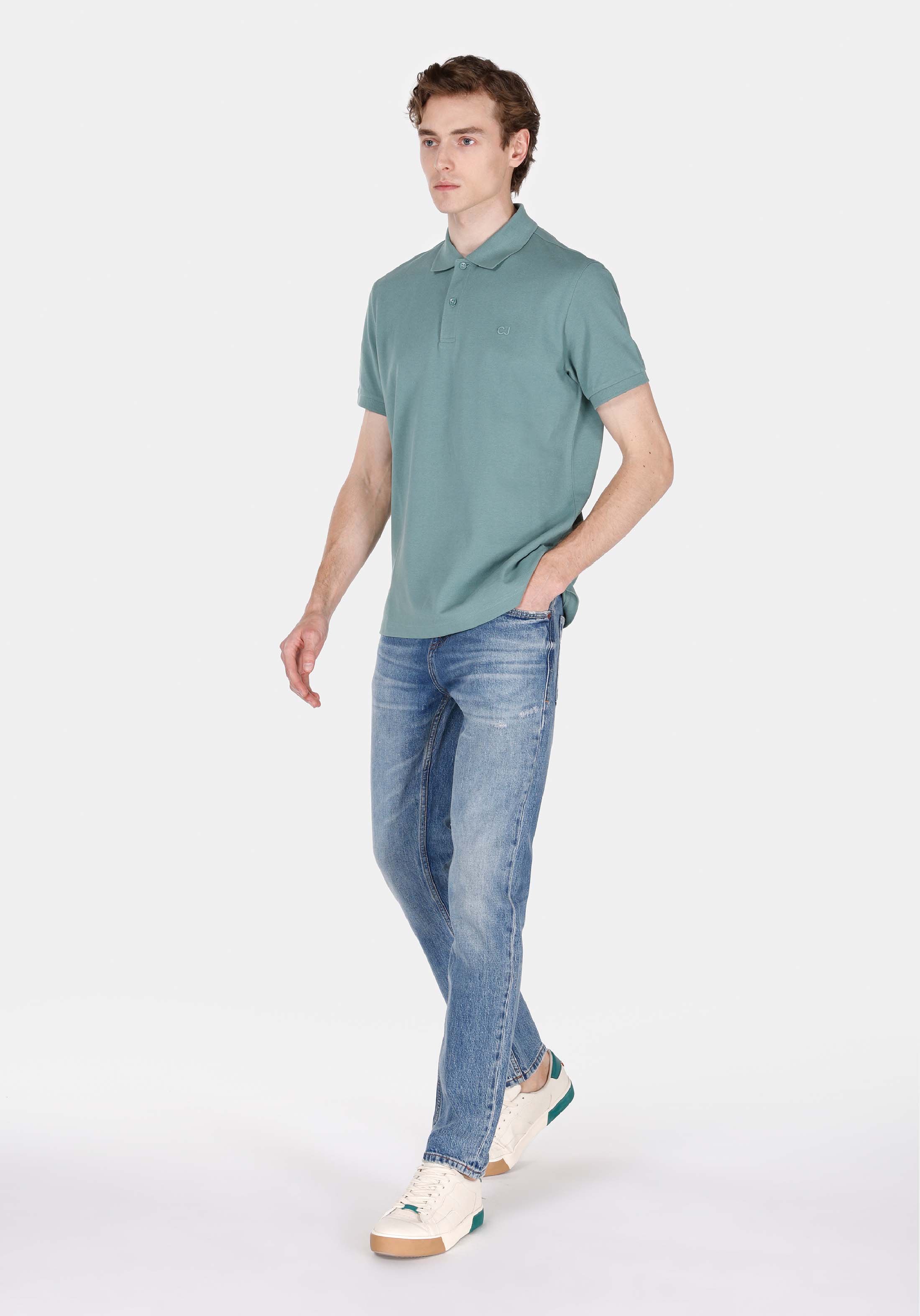 Straight Fit   Erkek İndigo Jean Pantolon