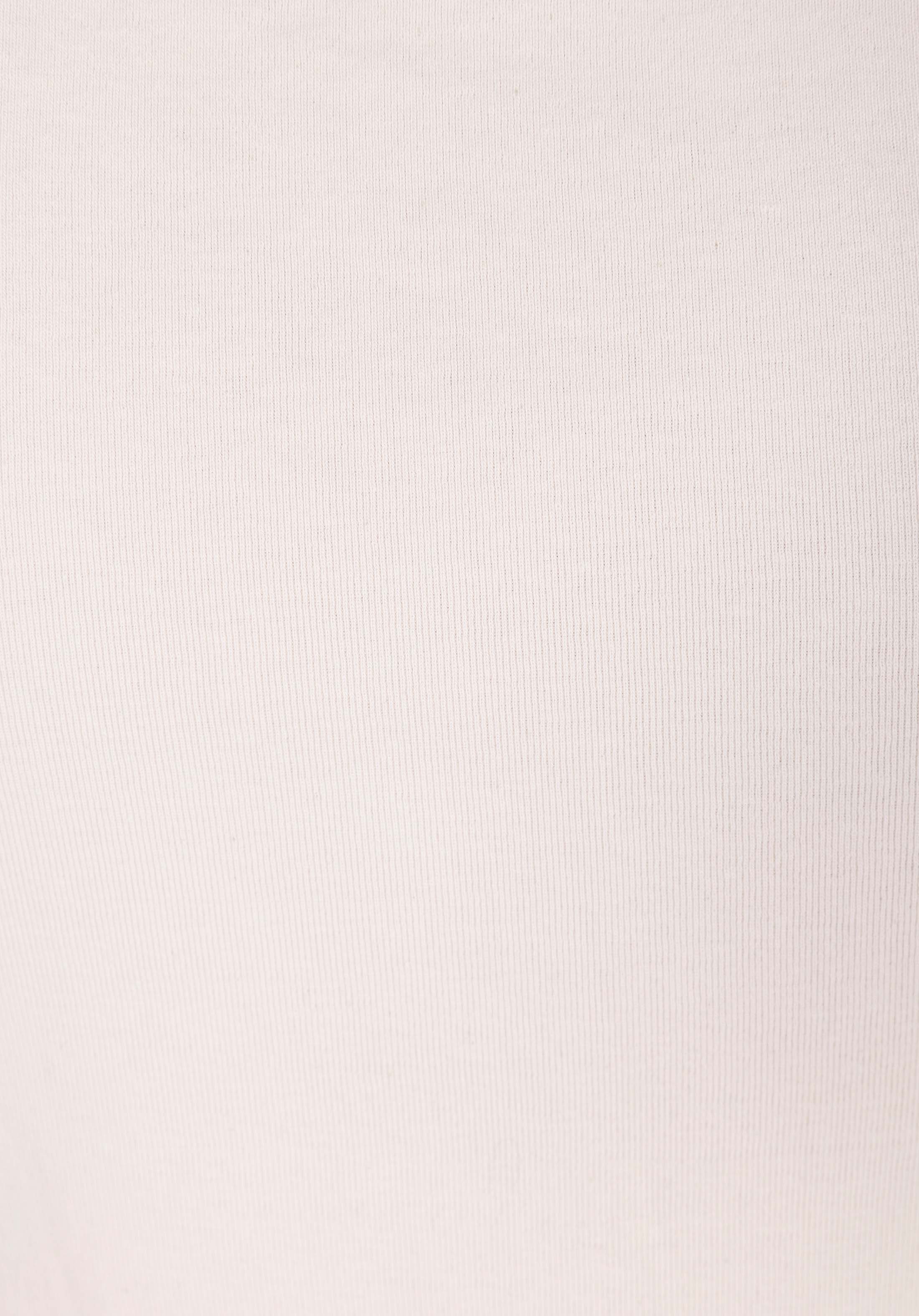 Slim Fit   Kadın Ekru Kısa Kol Tişört