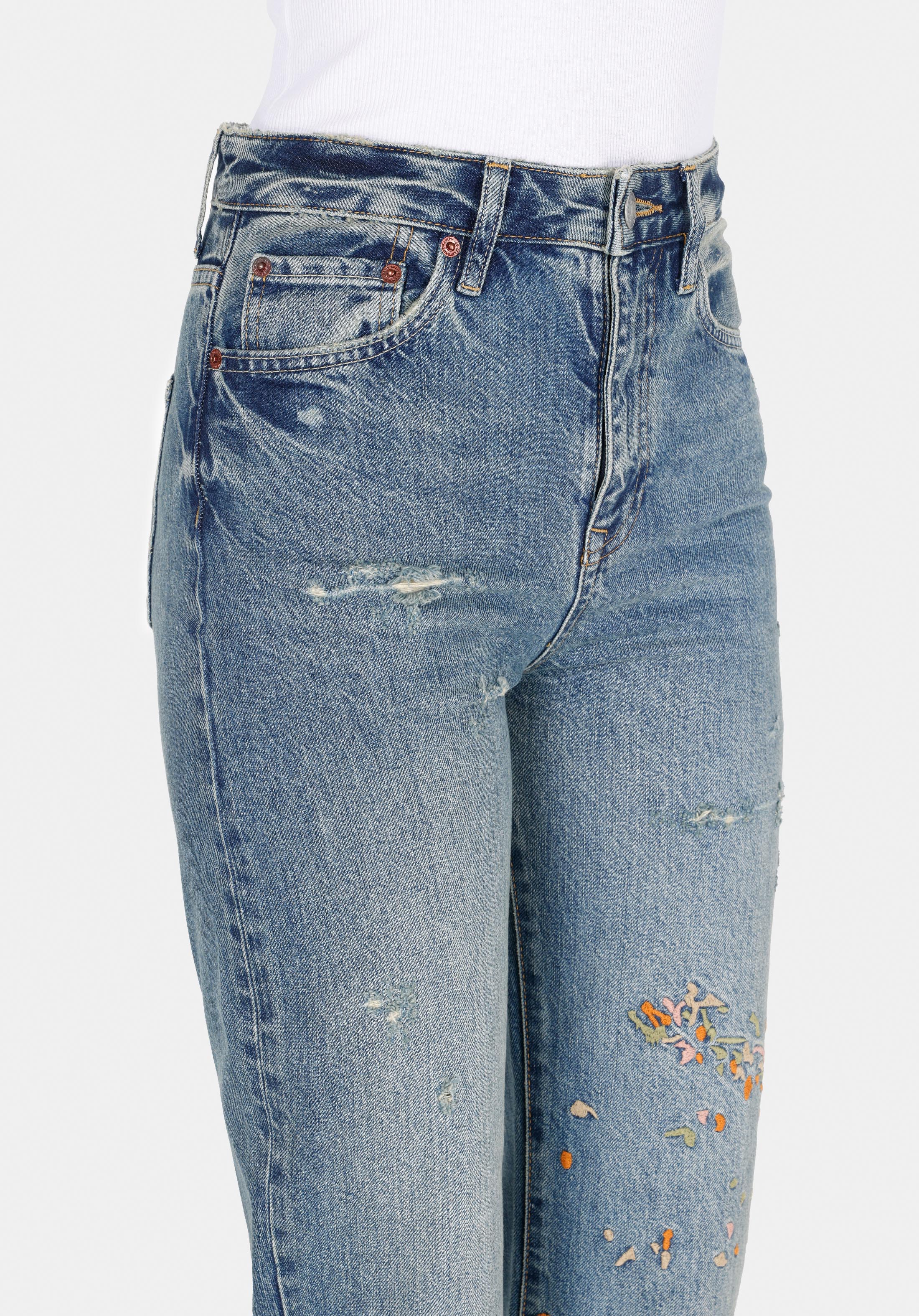 Straight Fit   Kadın Denim Jean Pantolon