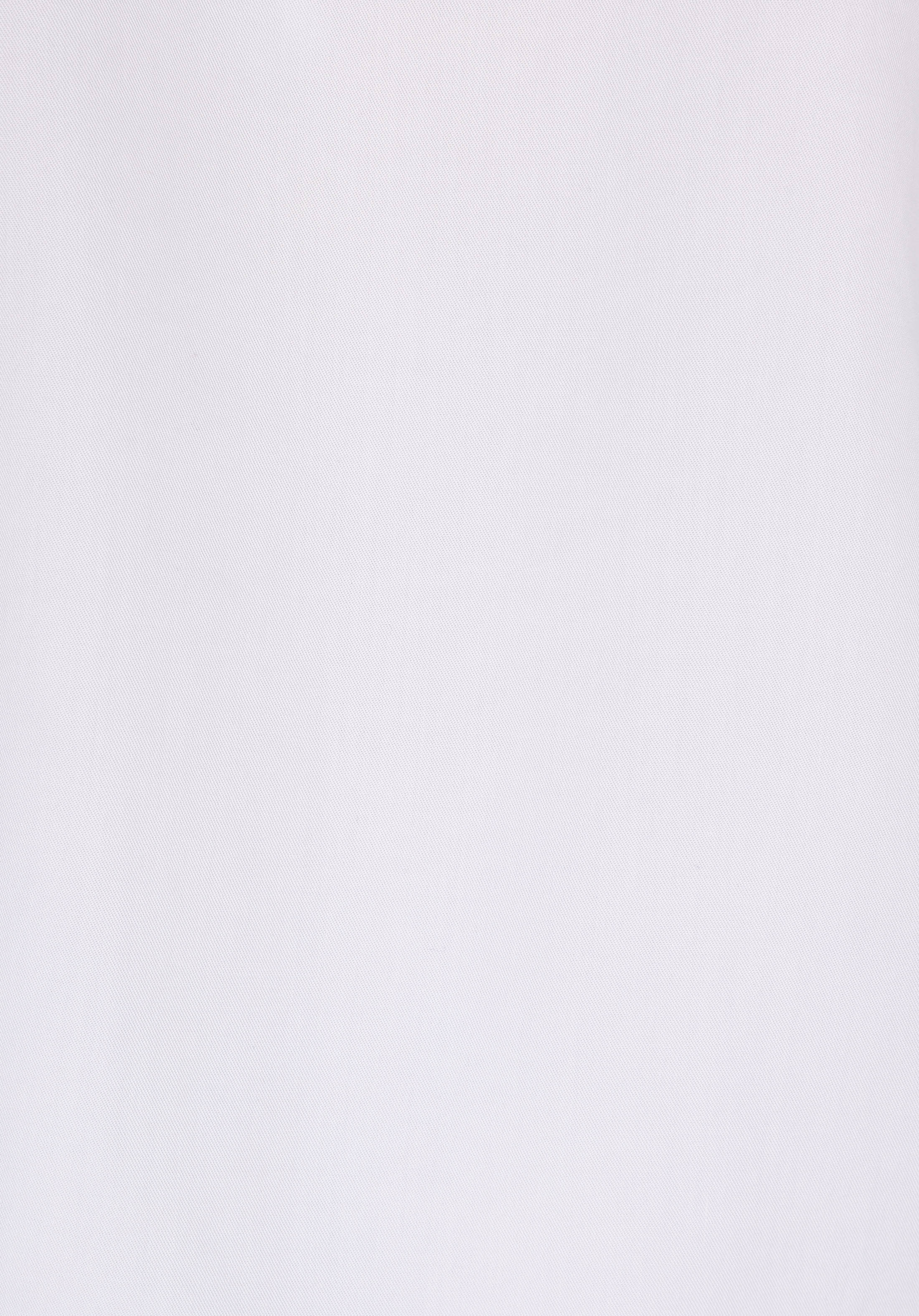 Regular Fit Shirt Neck Düz Kadın Beyaz Kısa Kol Gömlek