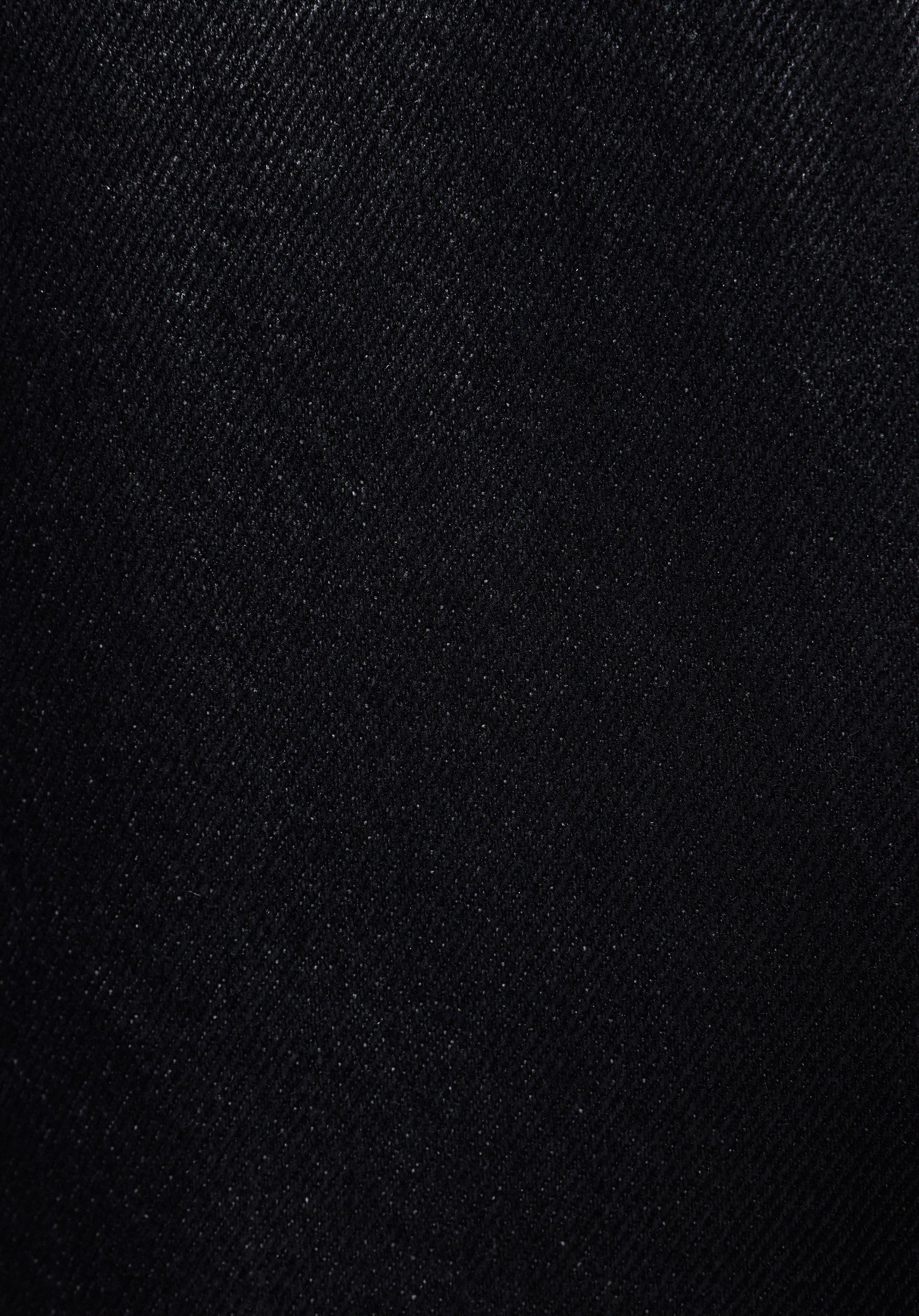 Regular Fit Yüksel Bel Geniş Paça Kadın Siyah Jean Pantolon