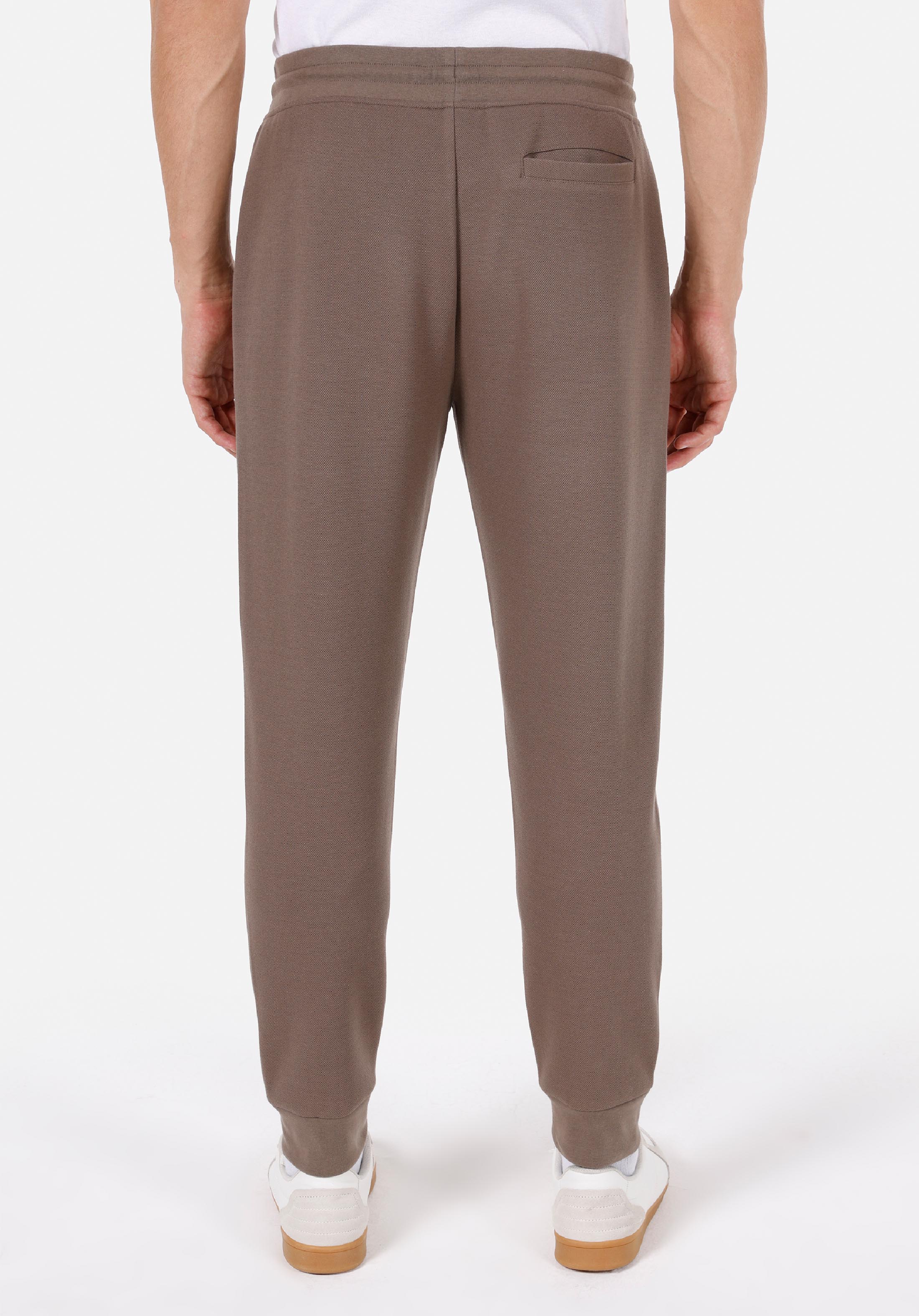 Regular Fit Orta Bel Düz Erkek Gri Eşofman Altı