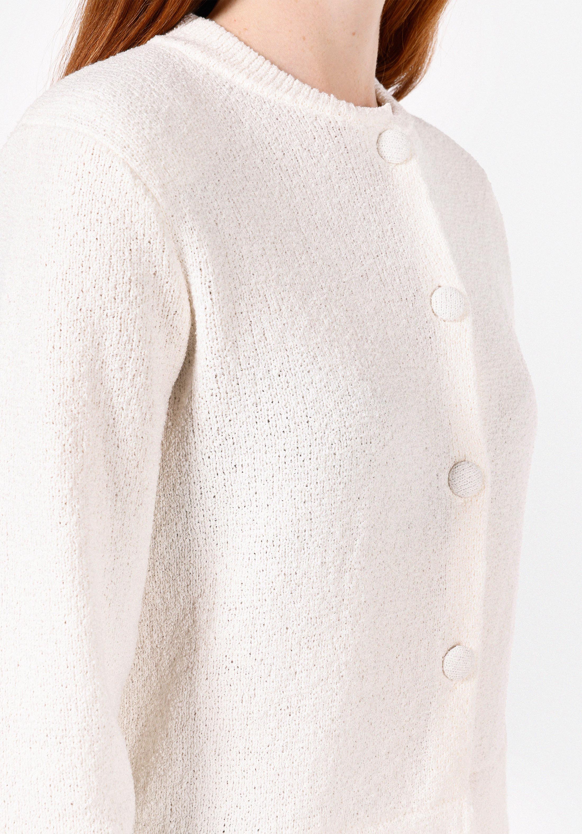 Regular Fit   Kadın Ekru Hırka