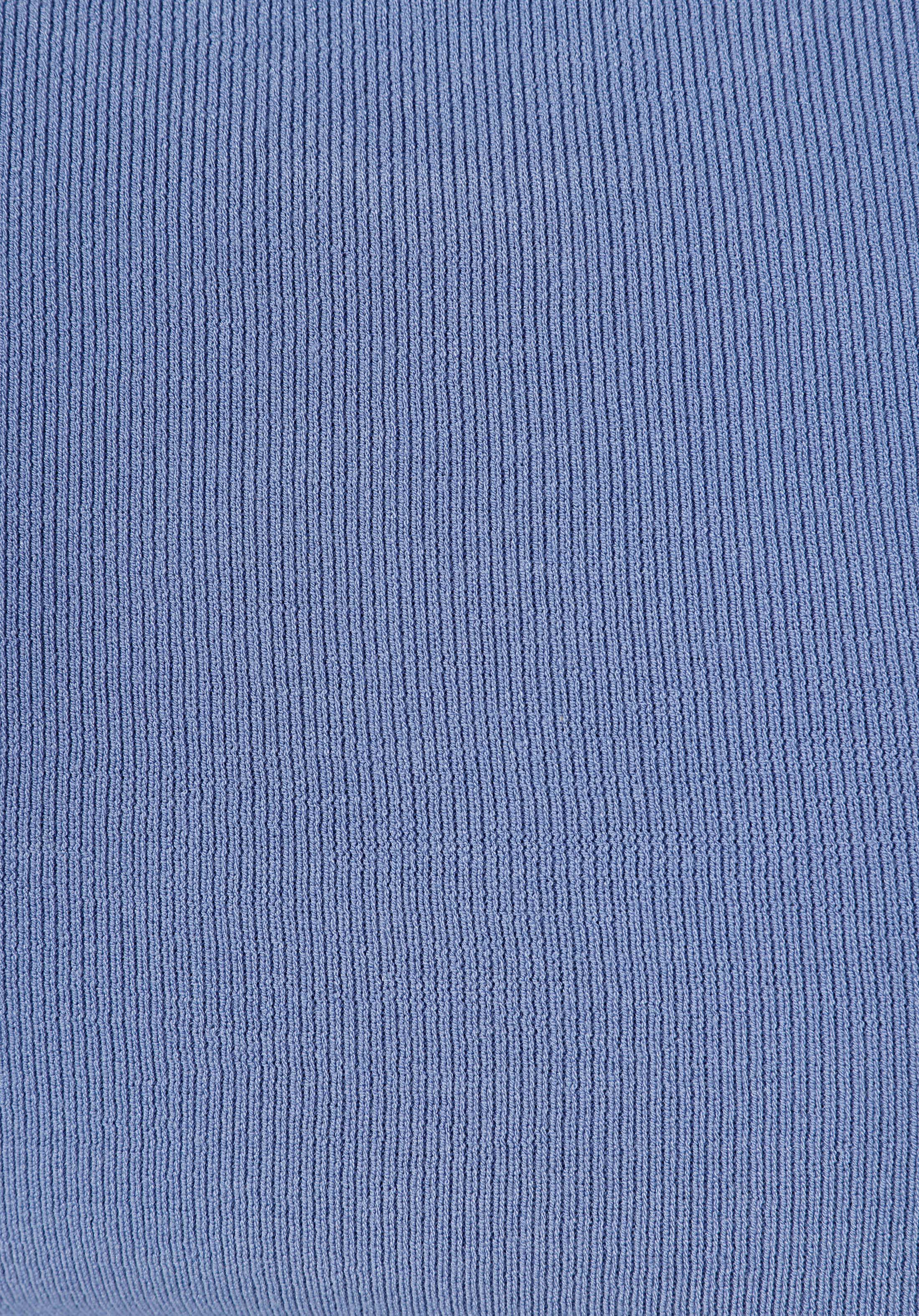 Slim Fit   Kadın Mavi  Kazak